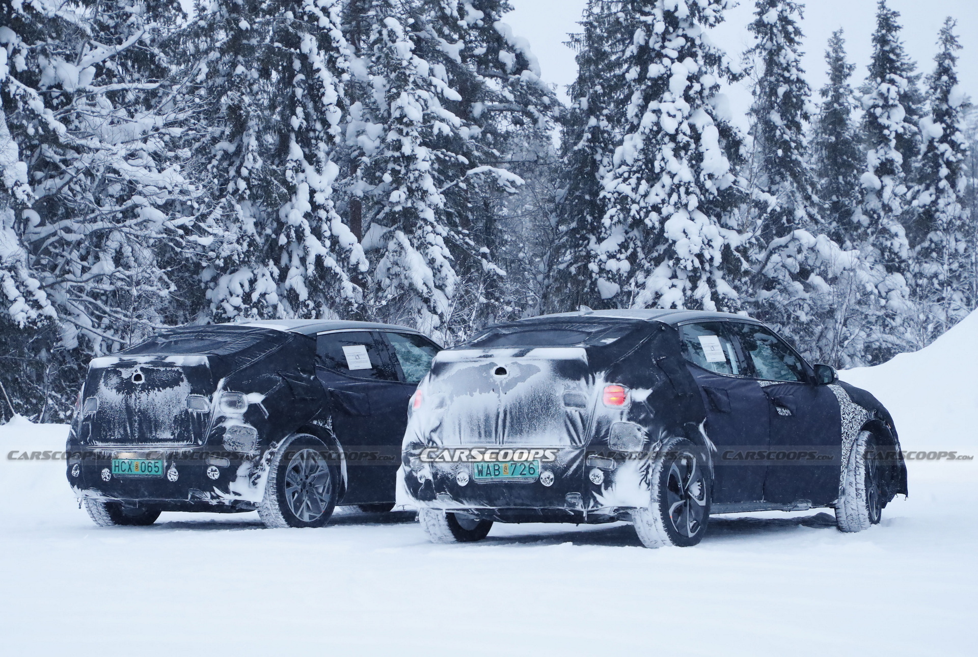 Kia, Hyundai, And Genesis All Spied Testing EVs Together In The Snow