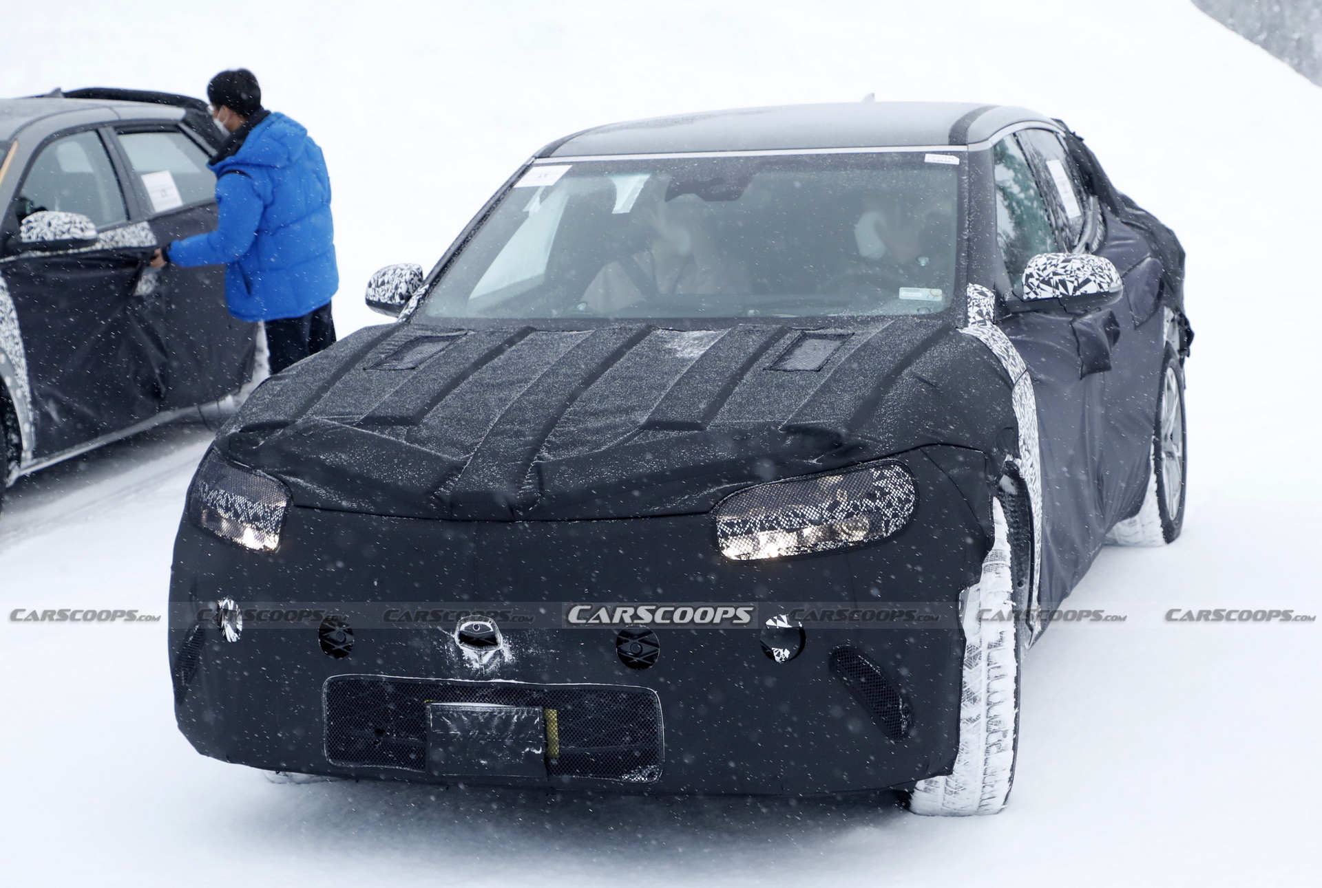 Kia, Hyundai, And Genesis All Spied Testing EVs Together In The Snow