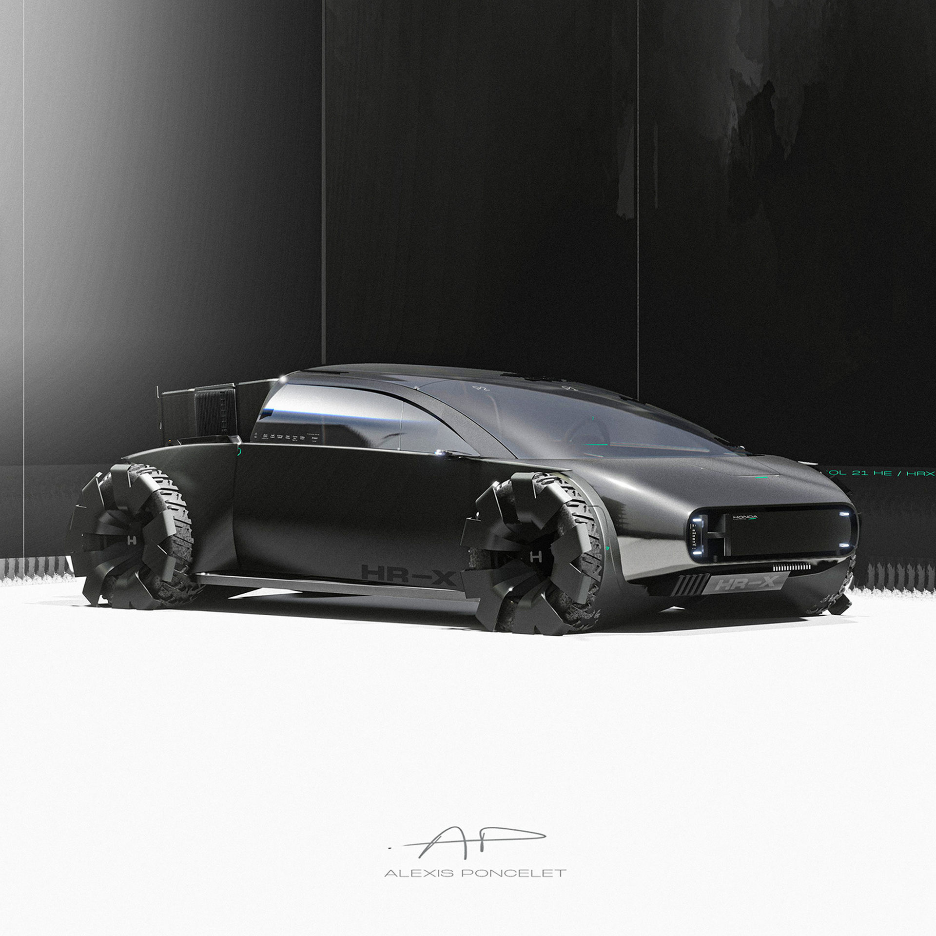 Honda ‘HR-X Delsol’ Design Proposal Is An Otherworldly Personal Electric Pick-up