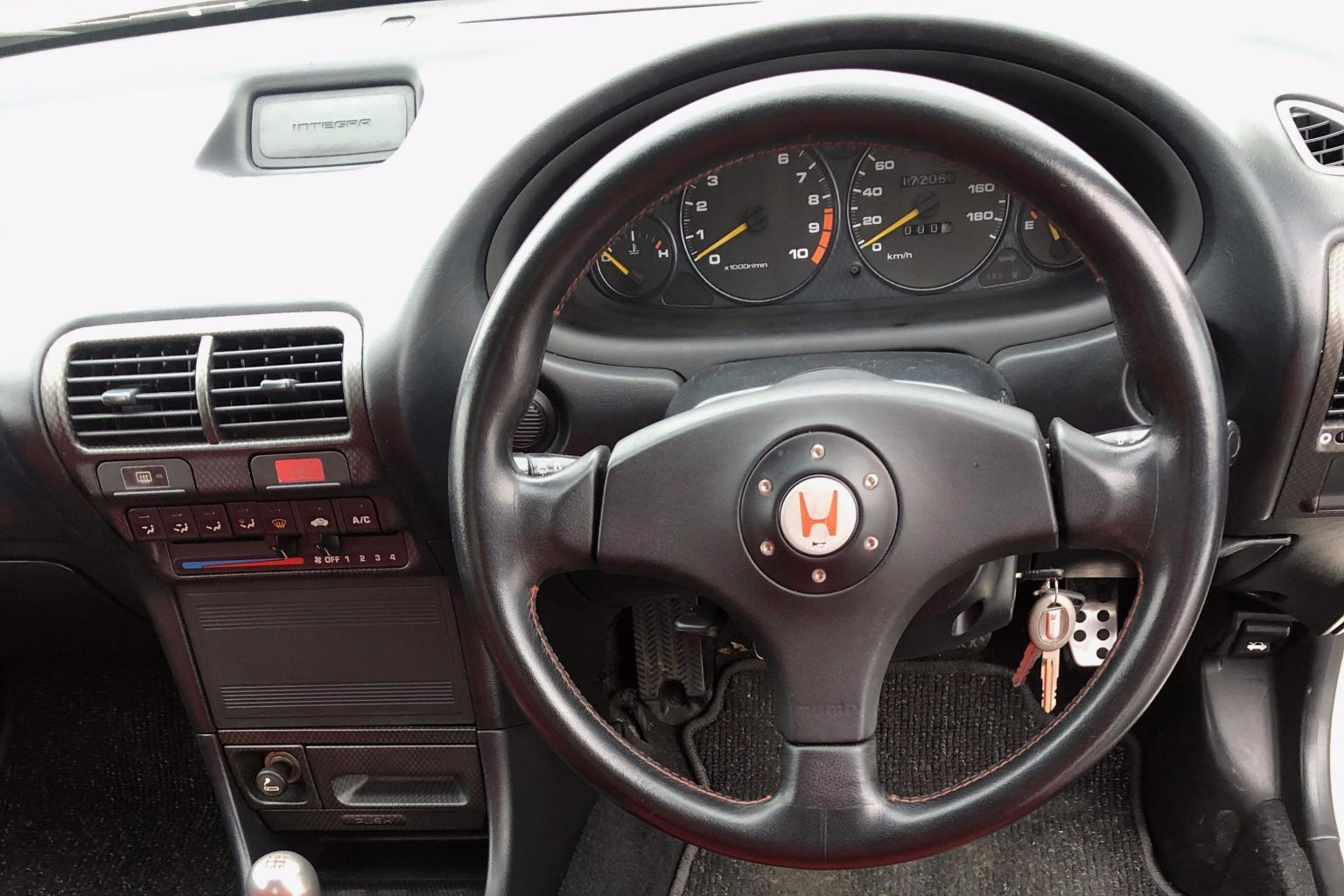 This 1996 Honda Integra Type R Is Pretty Sweet If You Can Live With The RHD Side