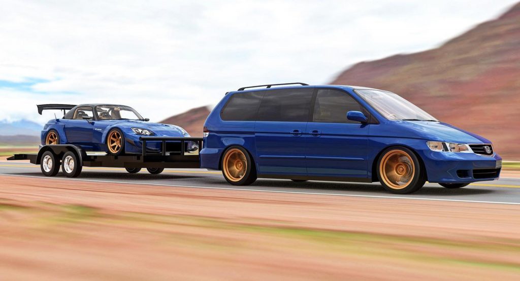 Matching Honda Odyssey And S2000 Would Make For The Ultimate Track Day Combo