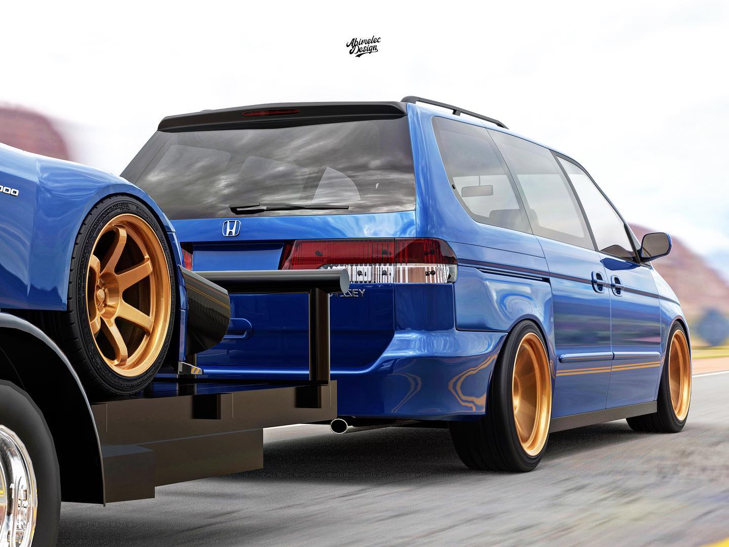 Matching Honda Odyssey And S2000 Would Make For The Ultimate Track Day Combo