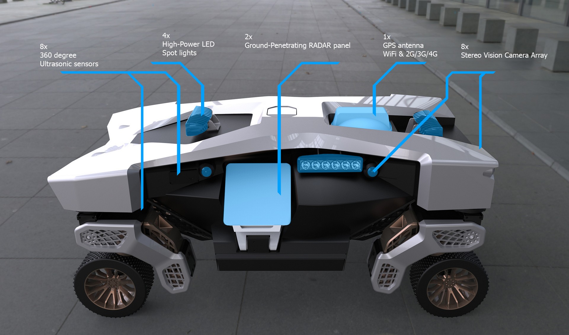 Hyundai’s TIGER Concept Is A ‘Walking’ Robot Designed To Tackle Tough Terrain
