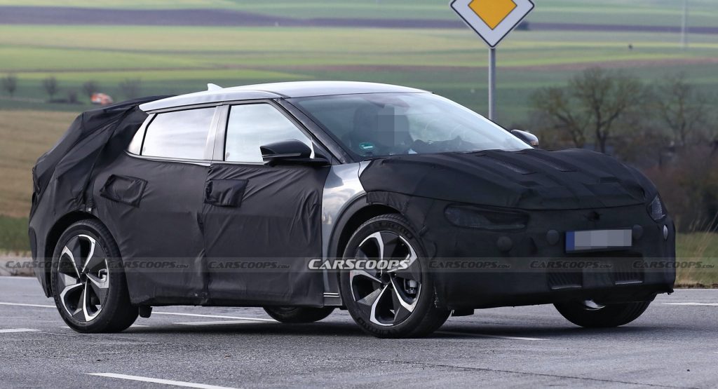  Kia CV Spied Testing Again As All-Electric Crossover’s Launch Nears