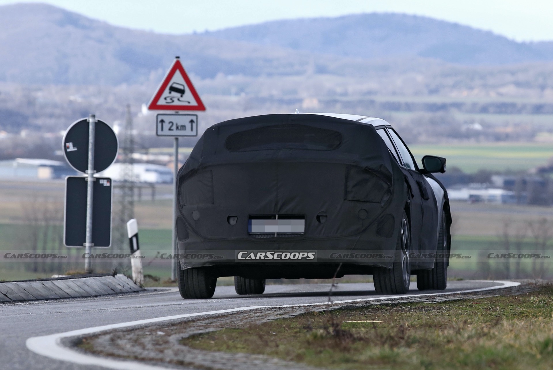 Kia CV Spied Testing Again As All-Electric Crossover’s Launch Nears