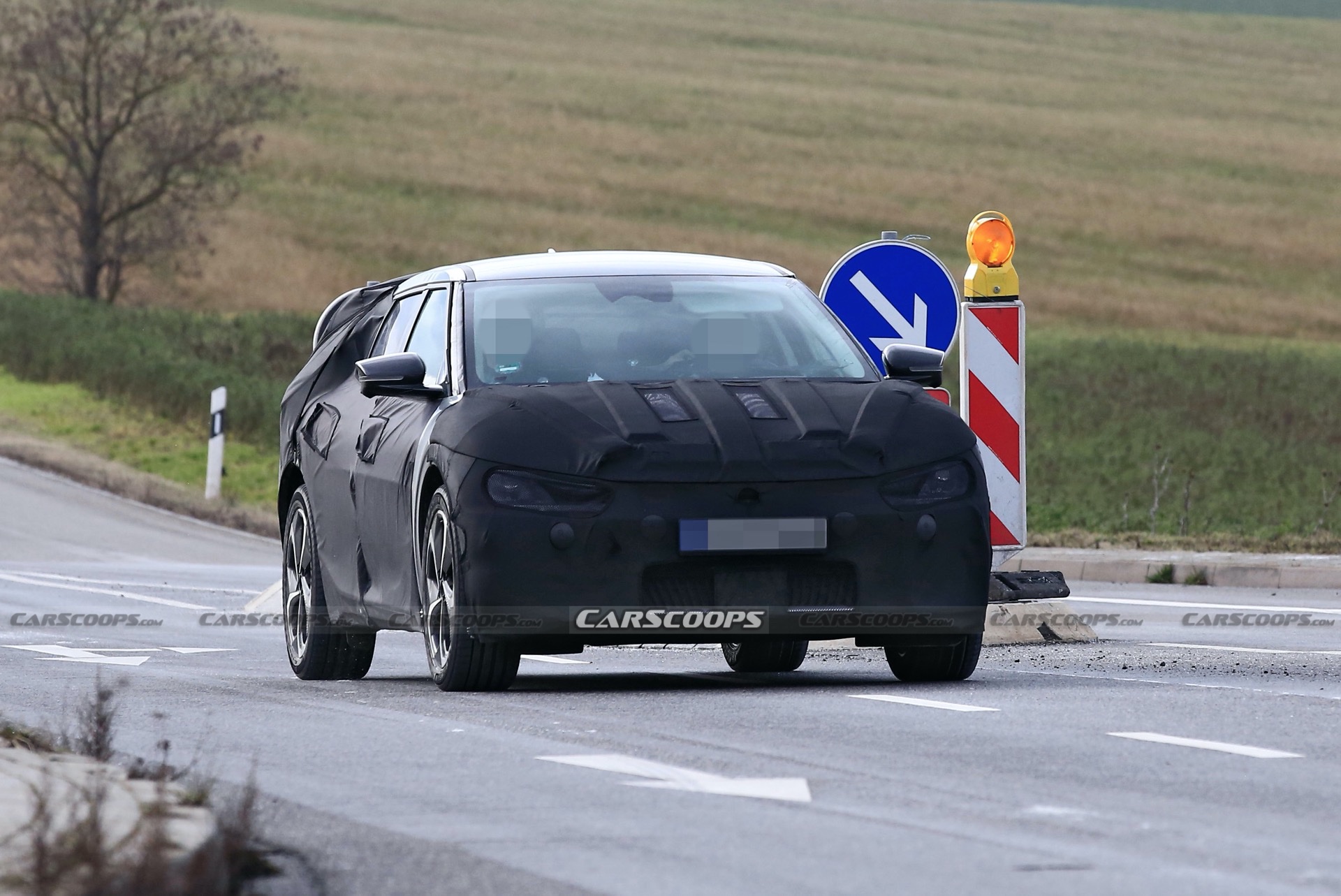 Kia CV Spied Testing Again As All-Electric Crossover’s Launch Nears