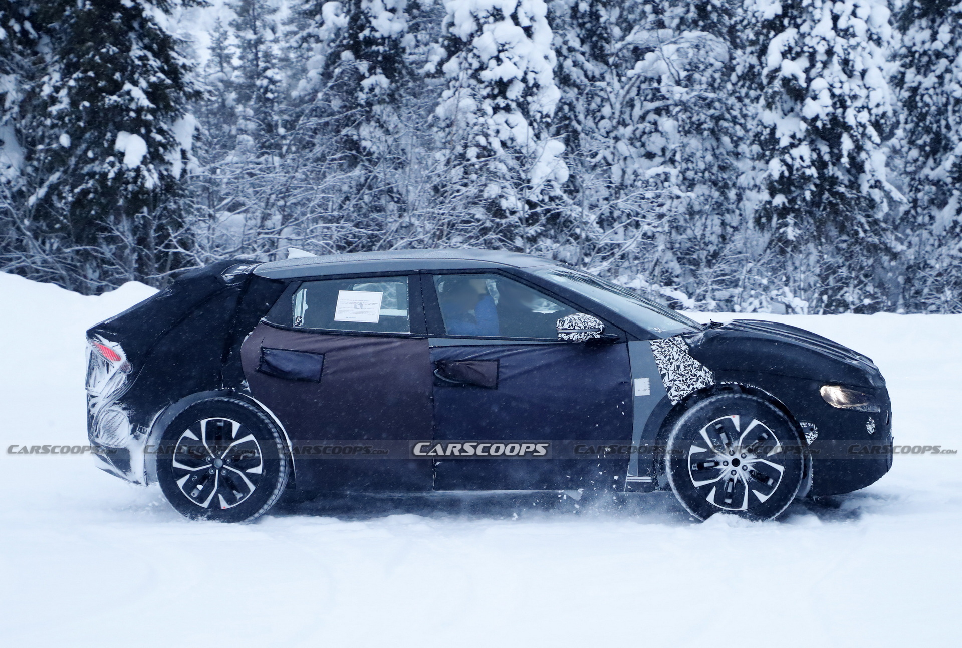 Kia, Hyundai, And Genesis All Spied Testing EVs Together In The Snow