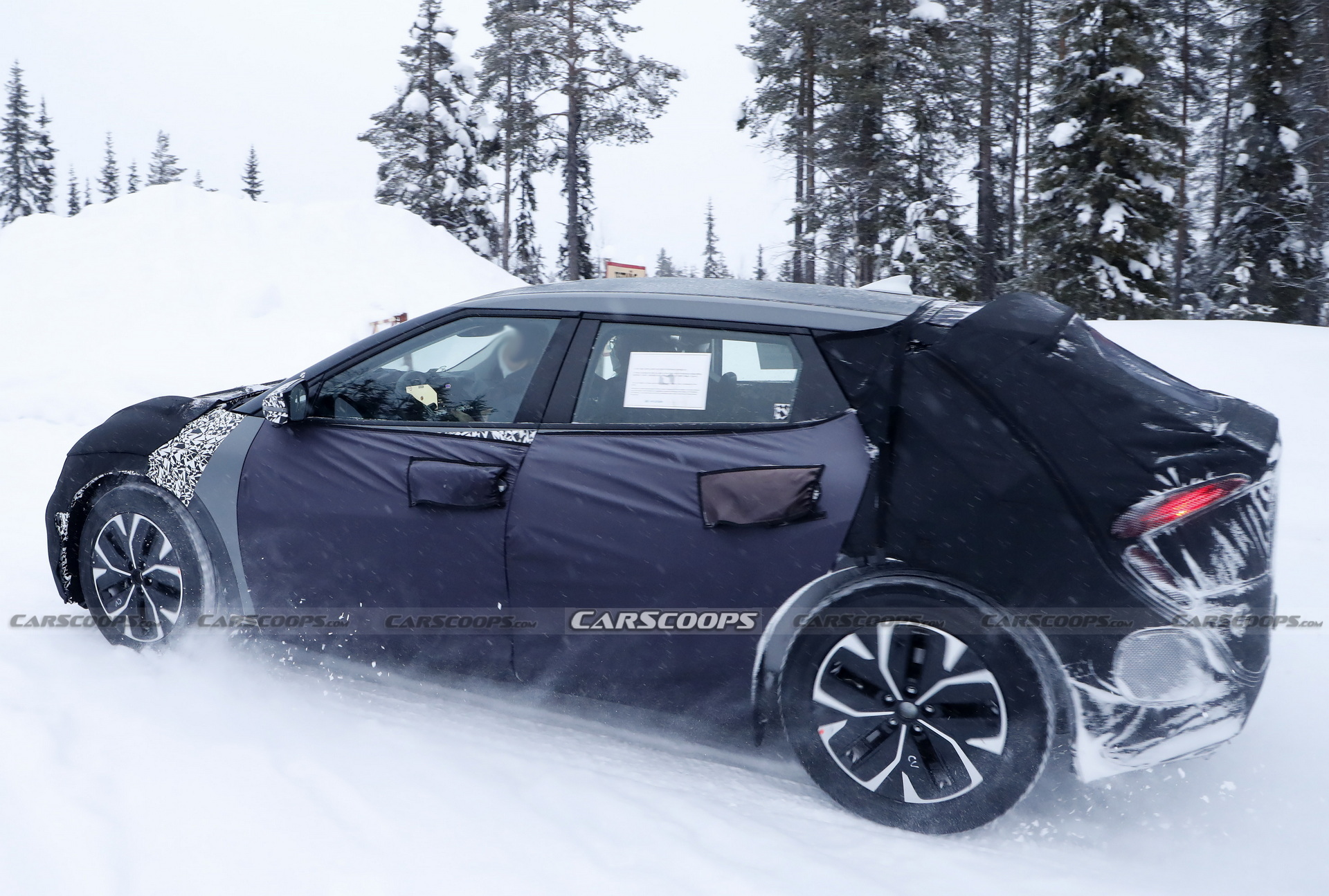 Kia, Hyundai, And Genesis All Spied Testing EVs Together In The Snow