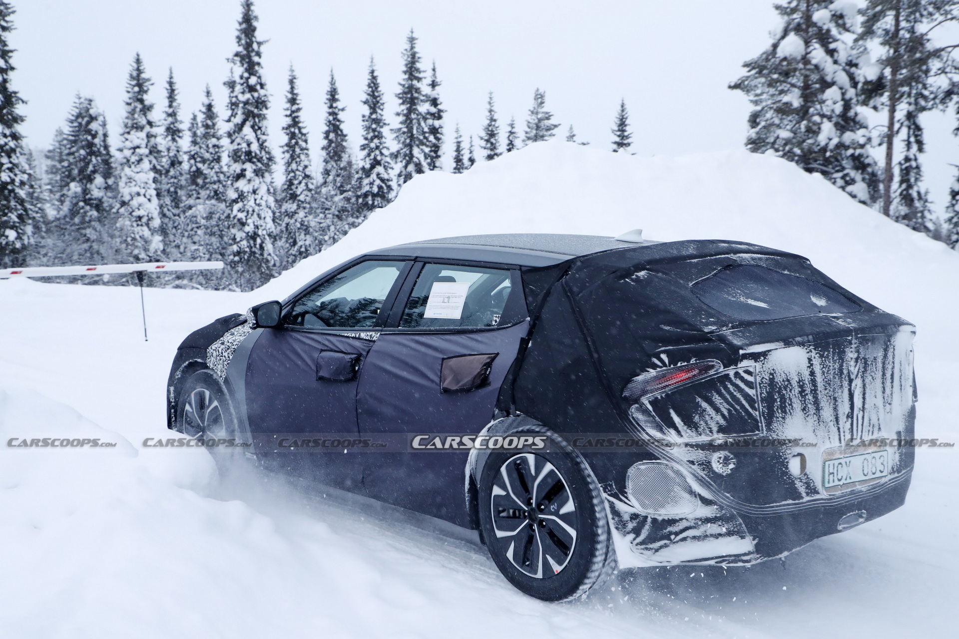 Kia, Hyundai, And Genesis All Spied Testing EVs Together In The Snow