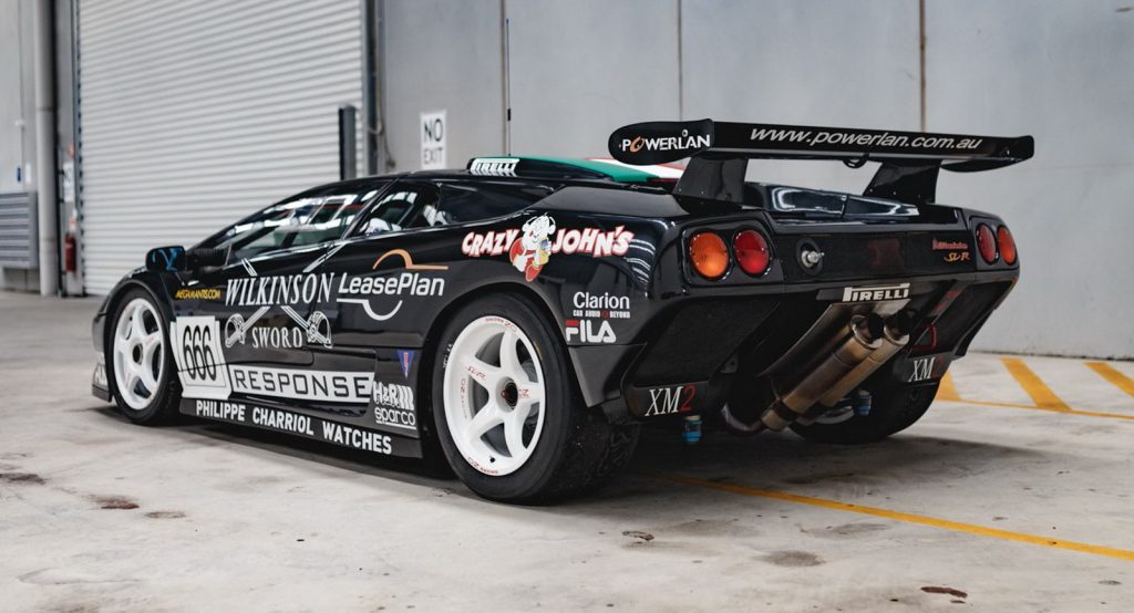  This Lamborghini Diablo SV-R Race Car Will Make Other Supercars Go Look For Their Mommy