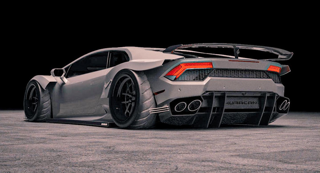 This Insane Lamborghini Huracan Takes Inspiration From The Terzo