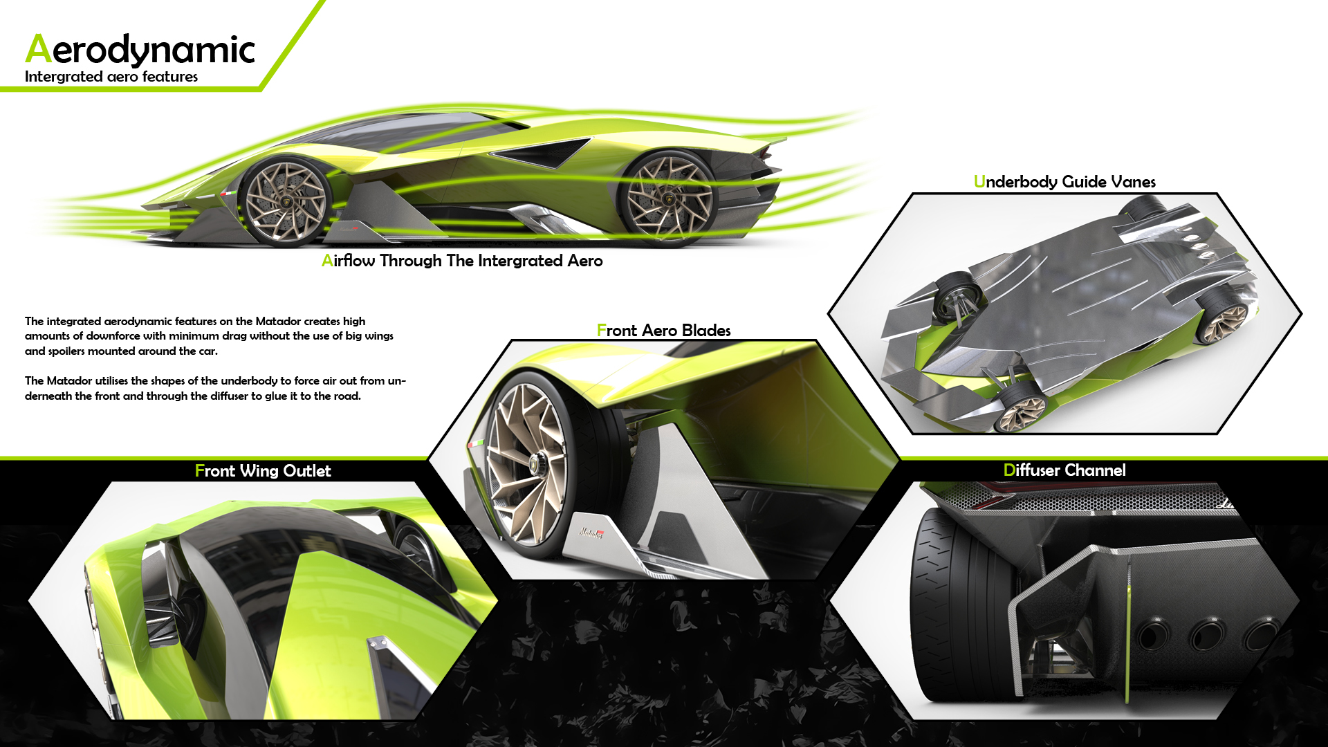 Matador Concept Uses Lamborghini’s Past To Imagine Their Car Of The Future