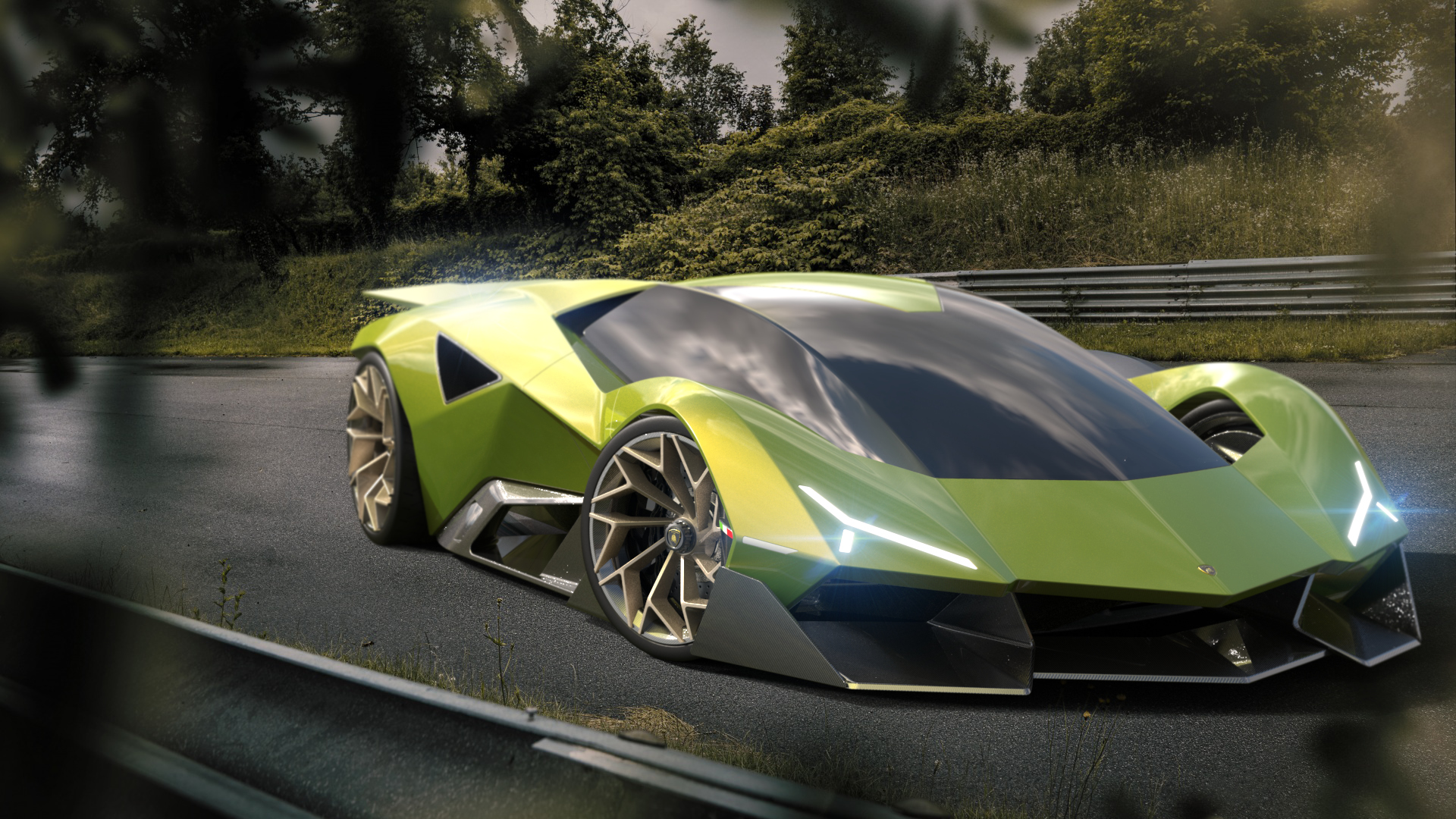 Matador Concept Uses Lamborghini’s Past To Imagine Their Car Of The Future
