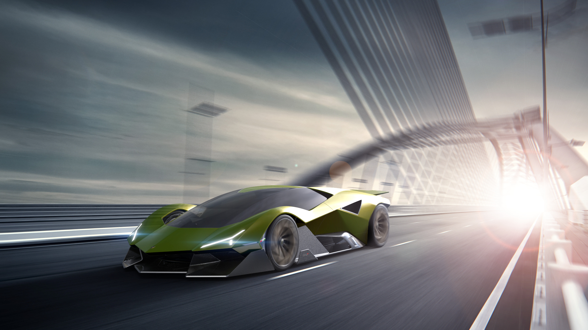 Matador Concept Uses Lamborghini’s Past To Imagine Their Car Of The Future