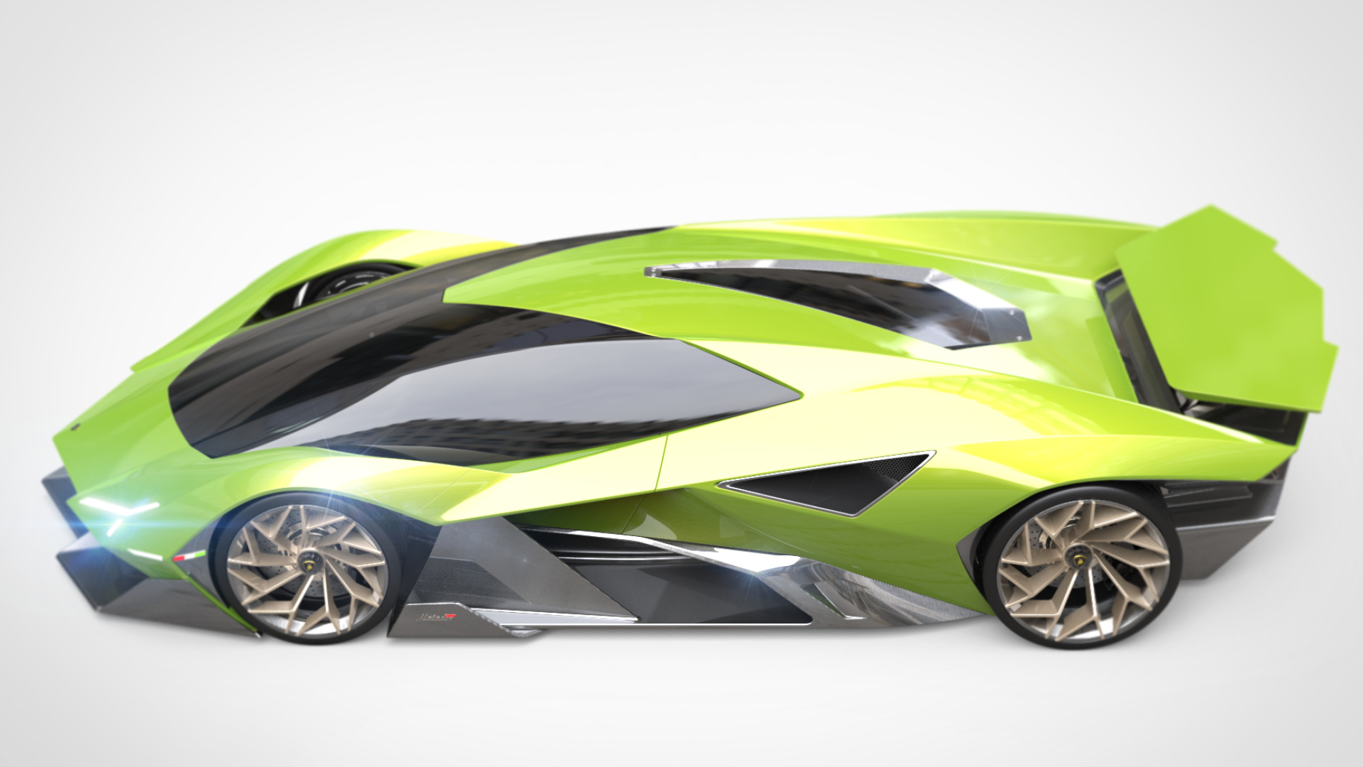 Matador Concept Uses Lamborghini’s Past To Imagine Their Car Of The Future