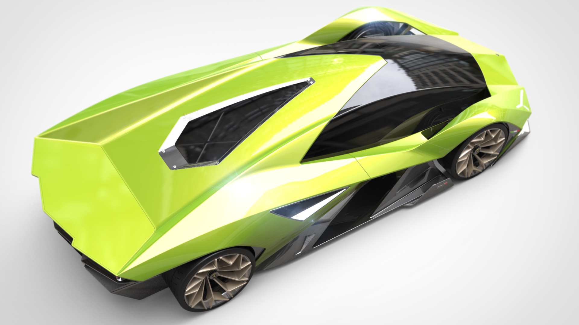 Matador Concept Uses Lamborghini’s Past To Imagine Their Car Of The Future