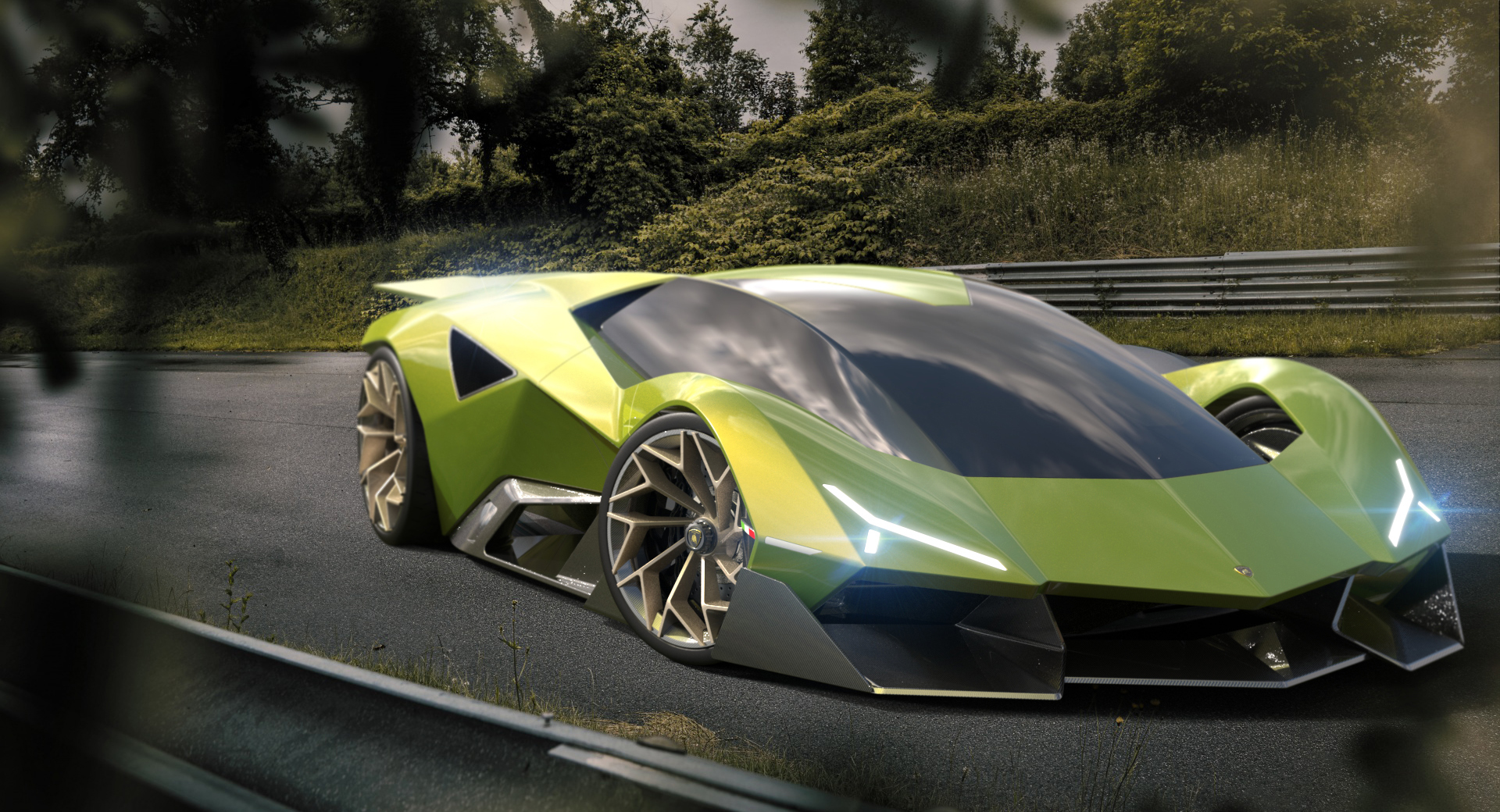 Matador Concept Uses Lamborghini's Past To Imagine Their Car Of The Future  | Carscoops