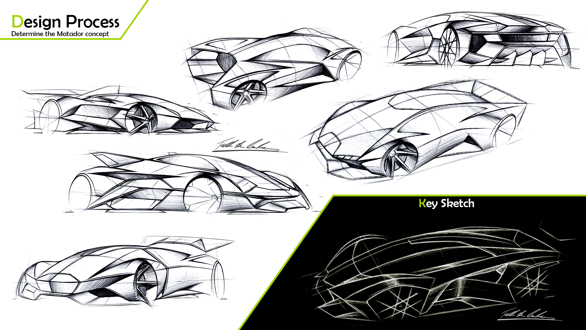 Matador Concept Uses Lamborghini’s Past To Imagine Their Car Of The Future