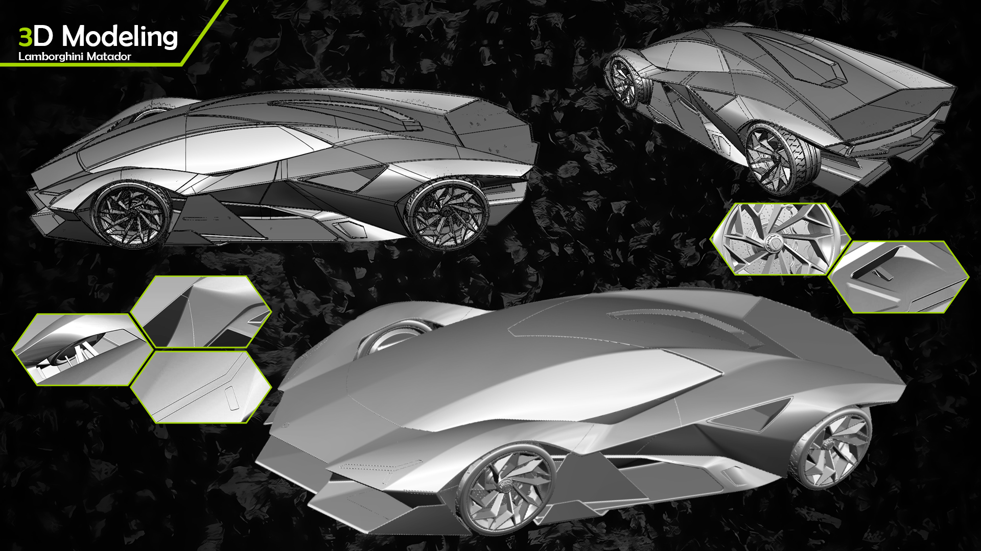 Matador Concept Uses Lamborghini’s Past To Imagine Their Car Of The Future