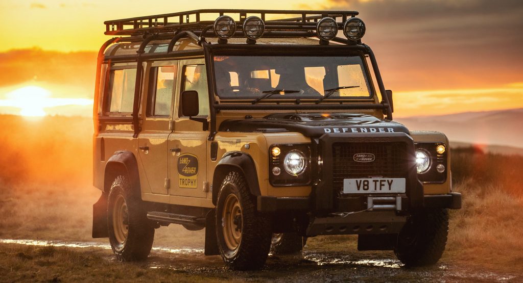  Land Rover Classic Unveils Limited-Run $270,000 Defender Works V8 Trophy