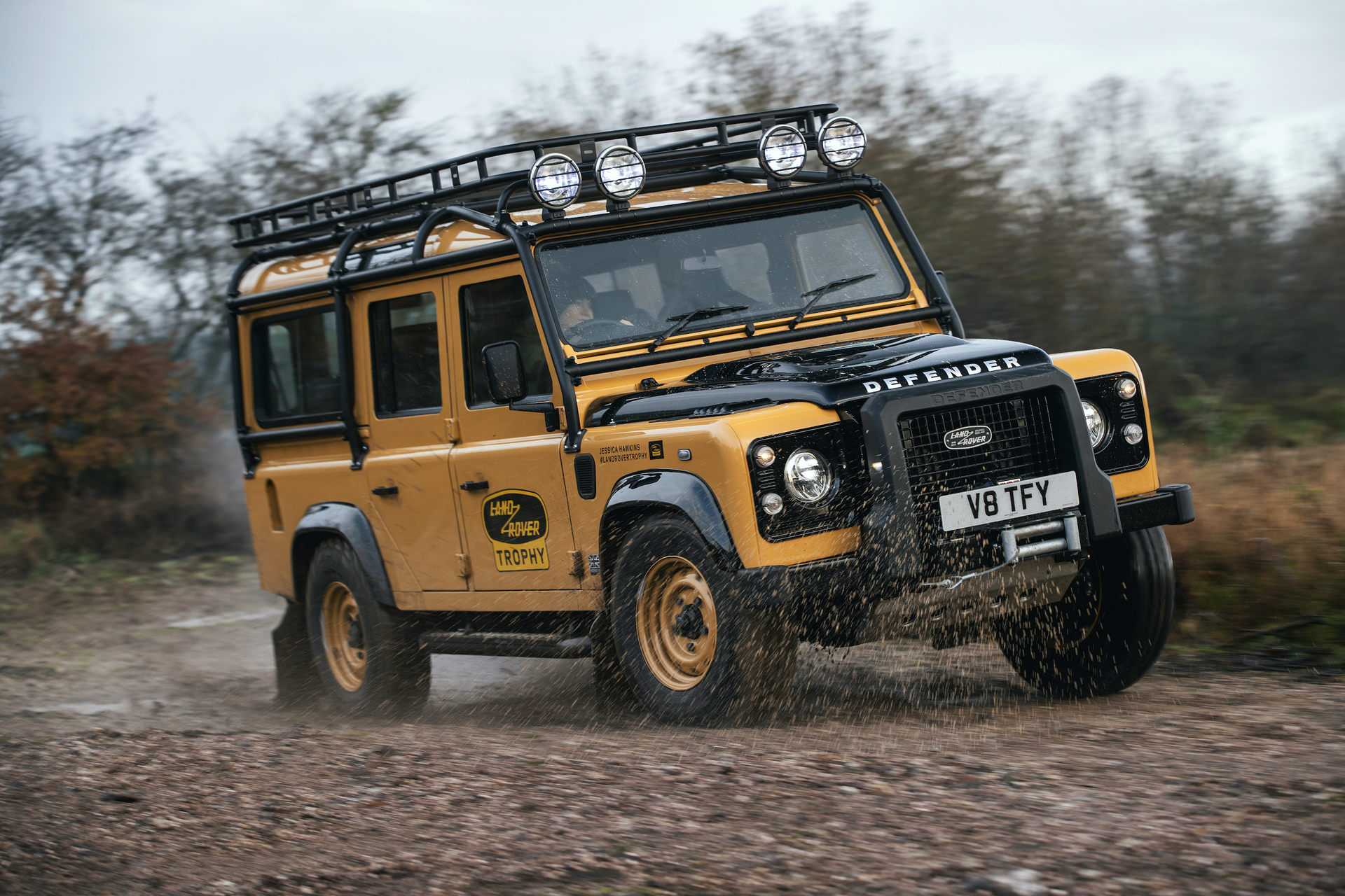 Land Rover Classic Unveils Limited-Run $270,000 Defender Works V8 Trophy