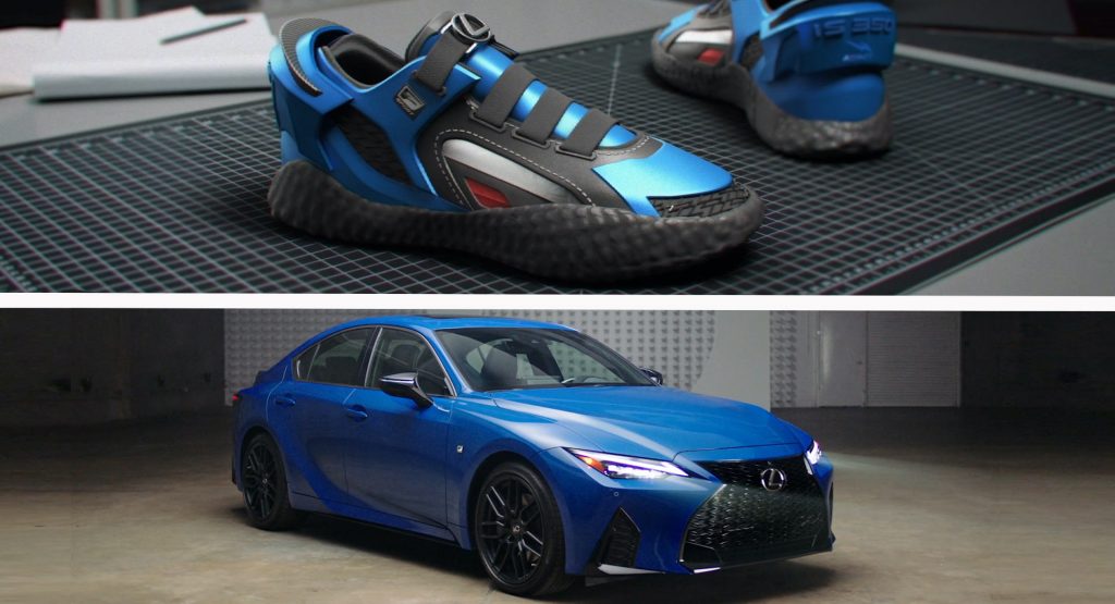 Meet The Lexus You Can Wear: One-Off Sneakers Inspired By The IS 350 F Sport