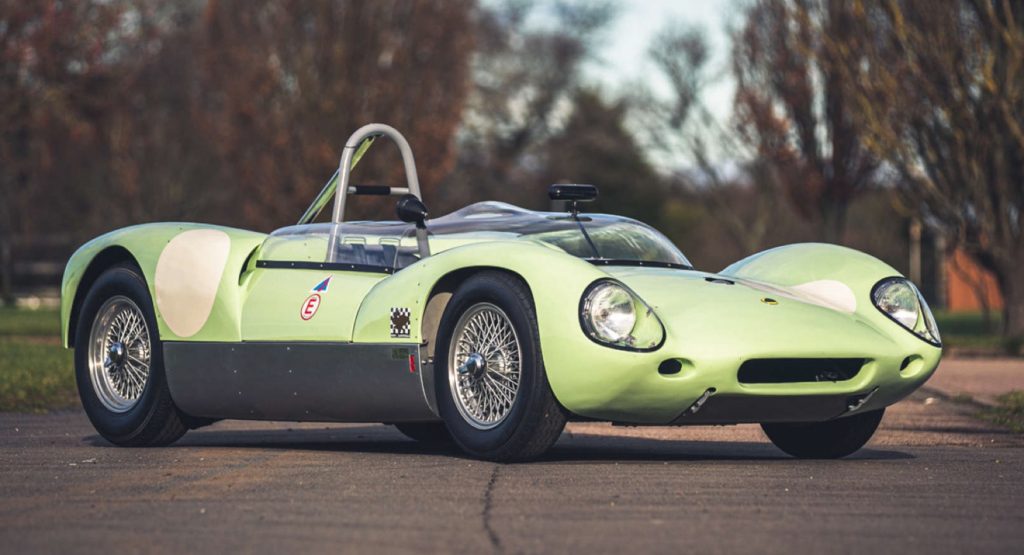  1960 Lotus 19 Raced By Graham Hill, Jim Clark, And Stirling Moss To Go Under The Hammer