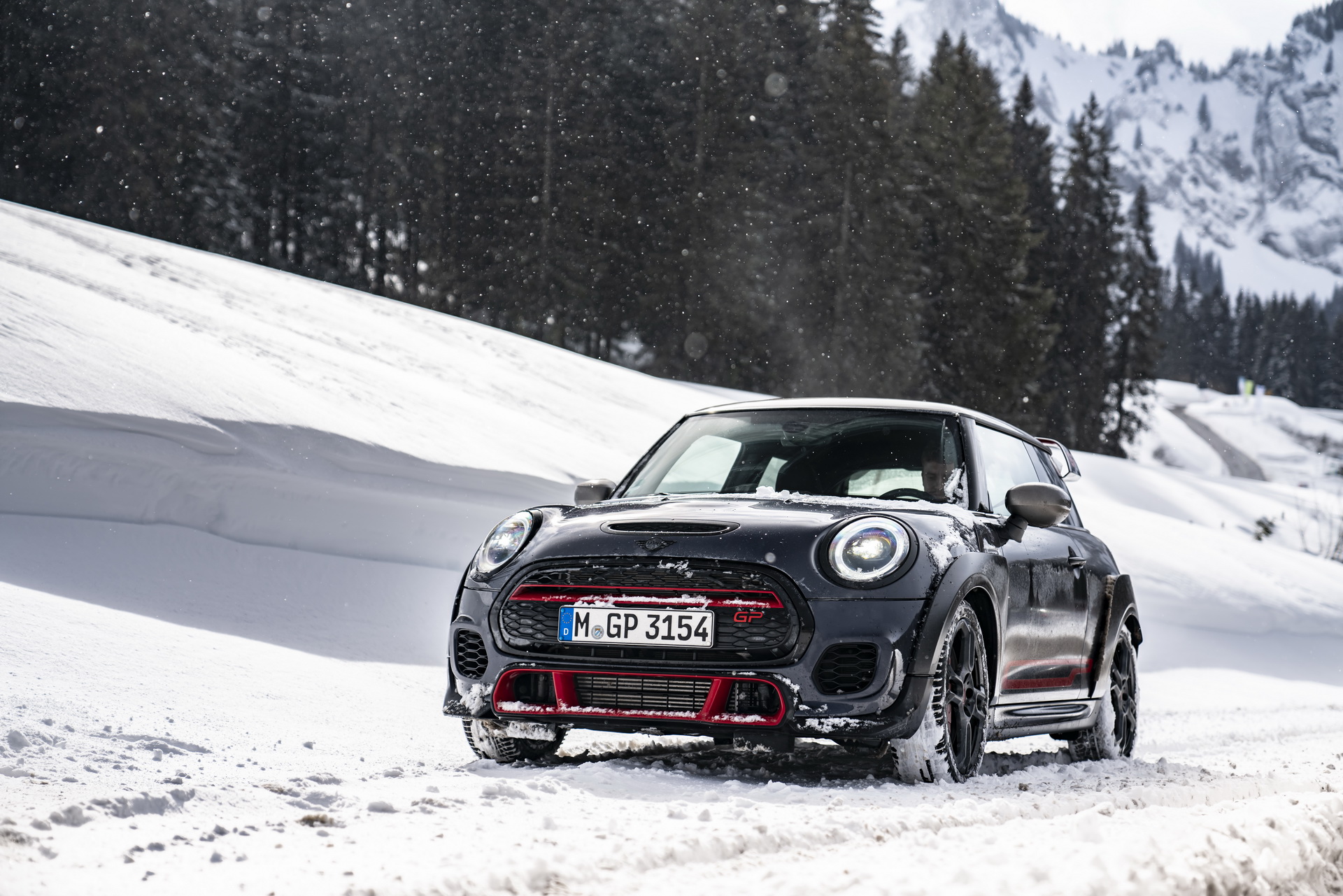 Too Hot For Winter? MINI Launches New Winter Tire/Wheel Pack For The JCW GP