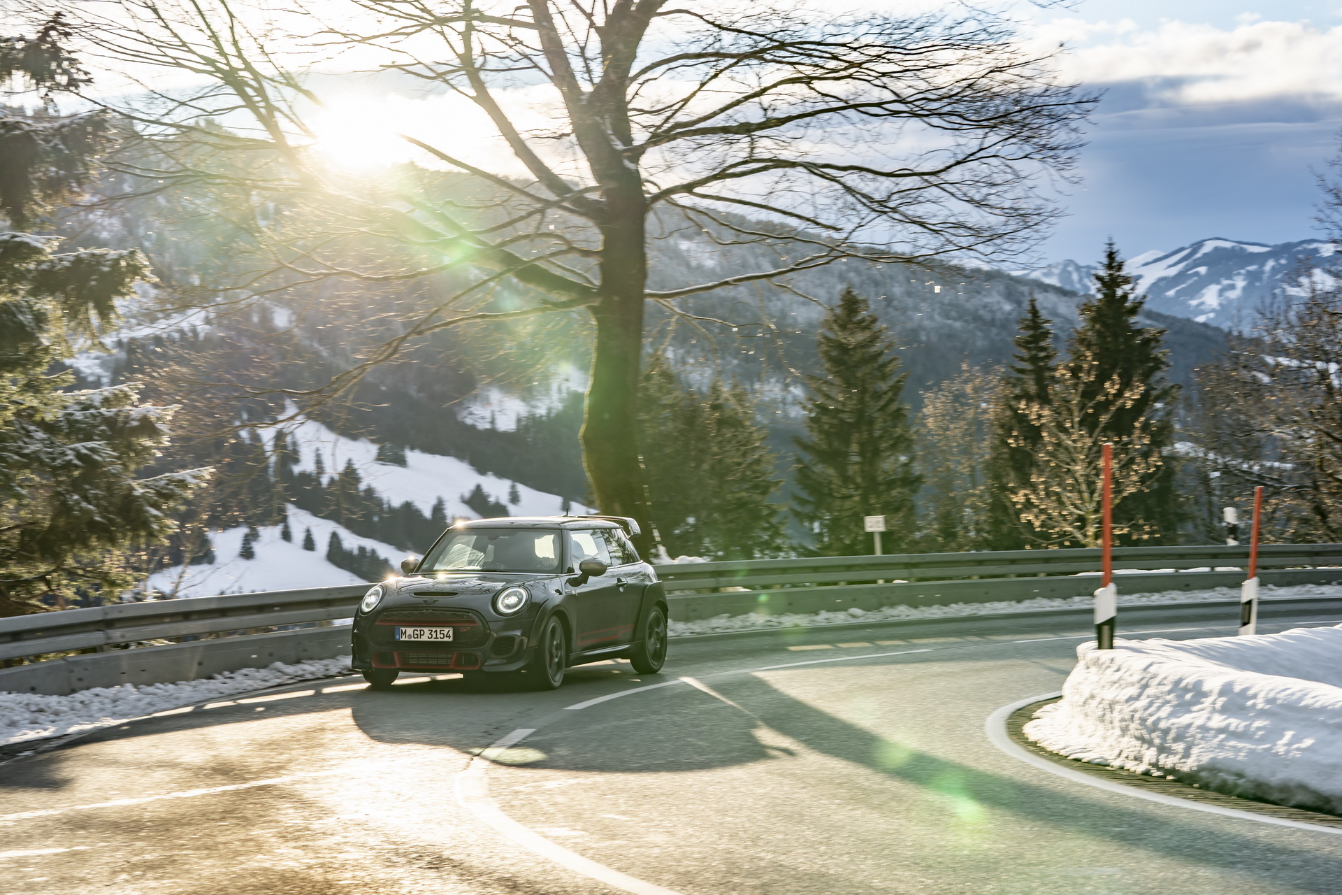 Too Hot For Winter? MINI Launches New Winter Tire/Wheel Pack For The JCW GP