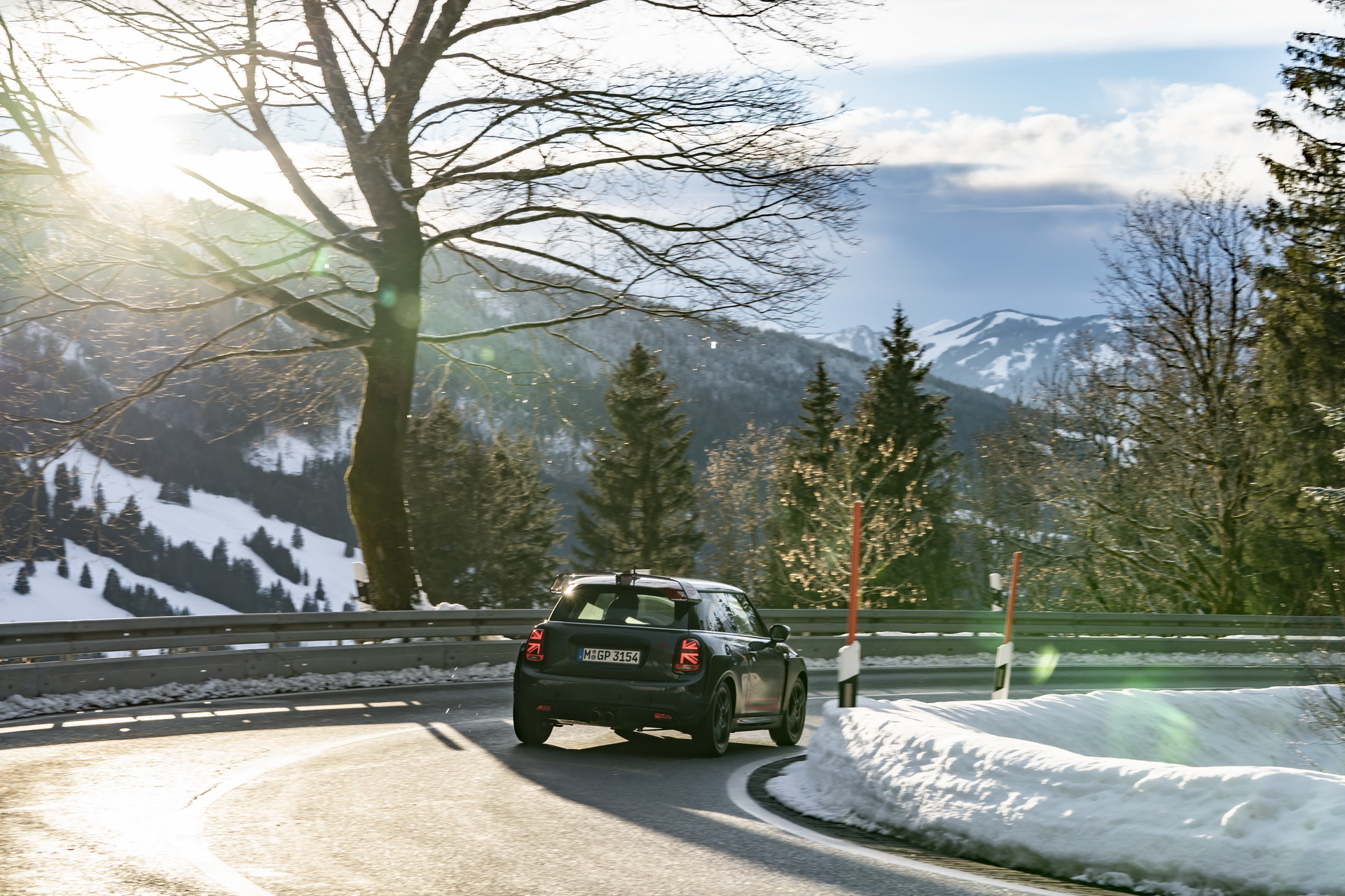 Too Hot For Winter? MINI Launches New Winter Tire/Wheel Pack For The JCW GP