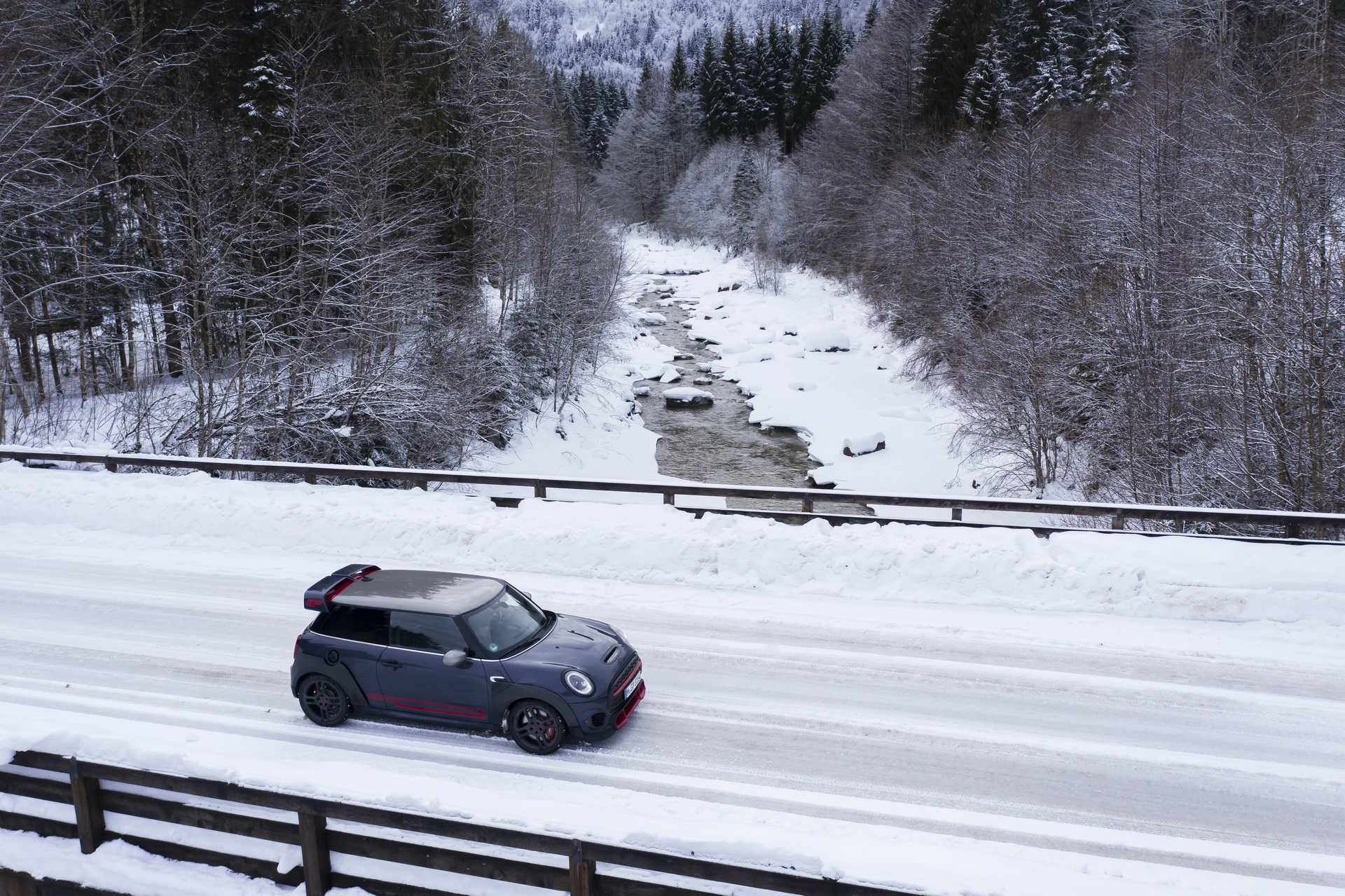 Too Hot For Winter? MINI Launches New Winter Tire/Wheel Pack For The JCW GP