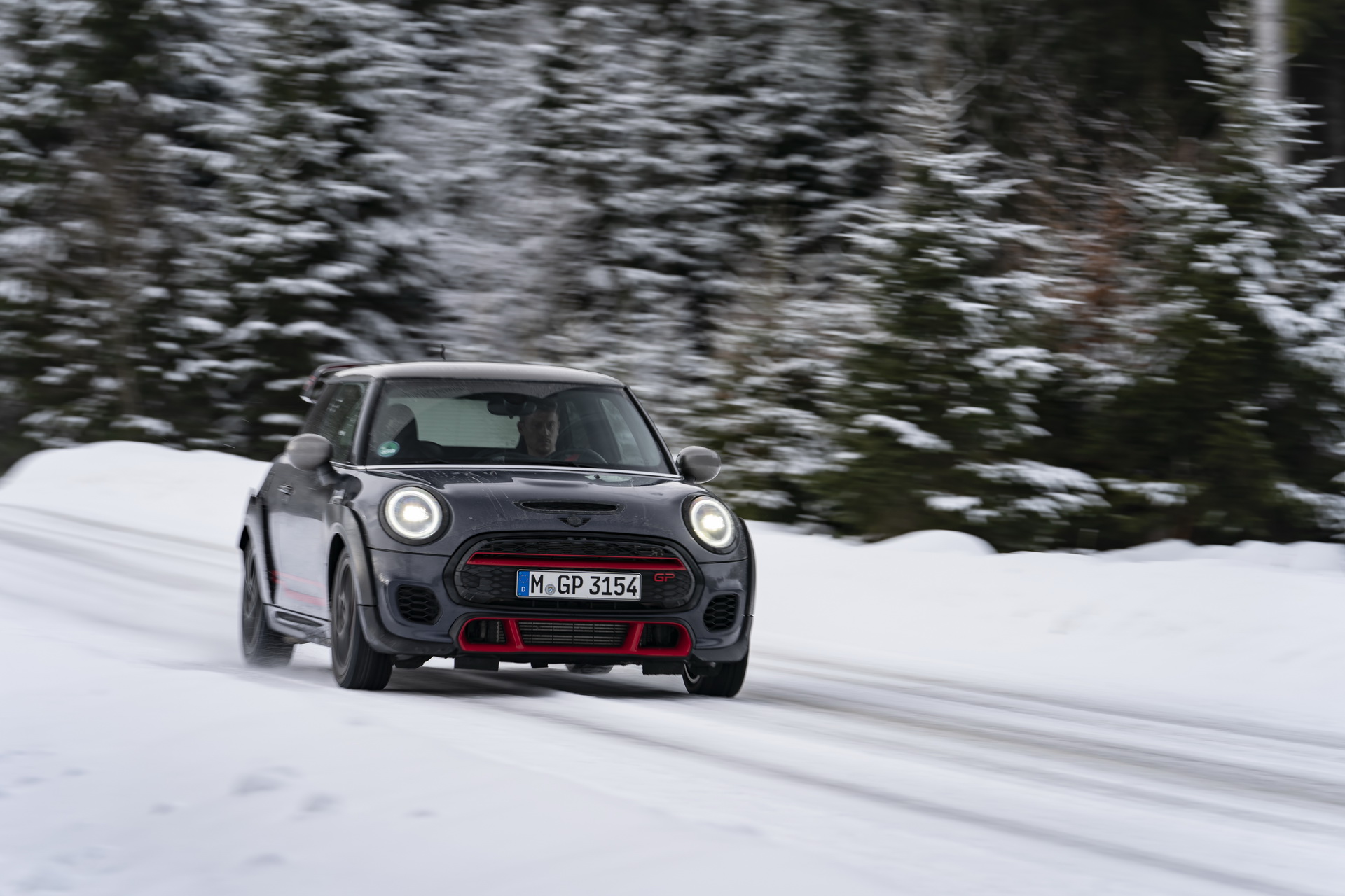 Too Hot For Winter? MINI Launches New Winter Tire/Wheel Pack For The JCW GP