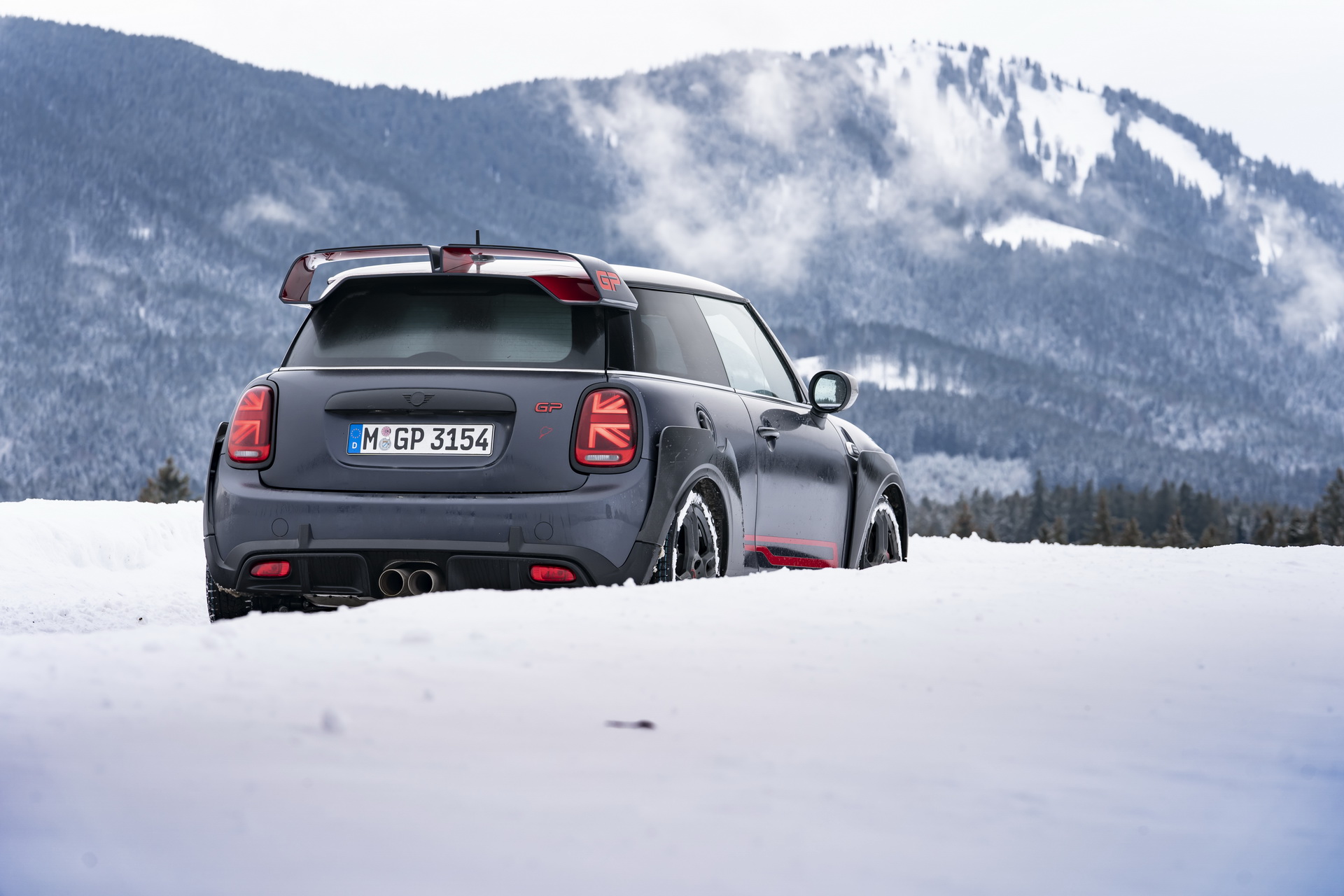 Too Hot For Winter? MINI Launches New Winter Tire/Wheel Pack For The JCW GP