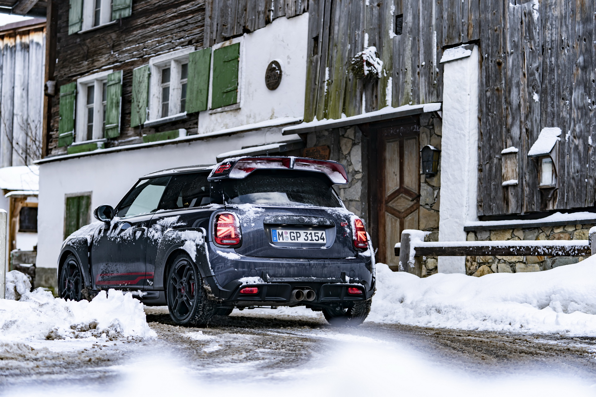 Too Hot For Winter? MINI Launches New Winter Tire/Wheel Pack For The JCW GP