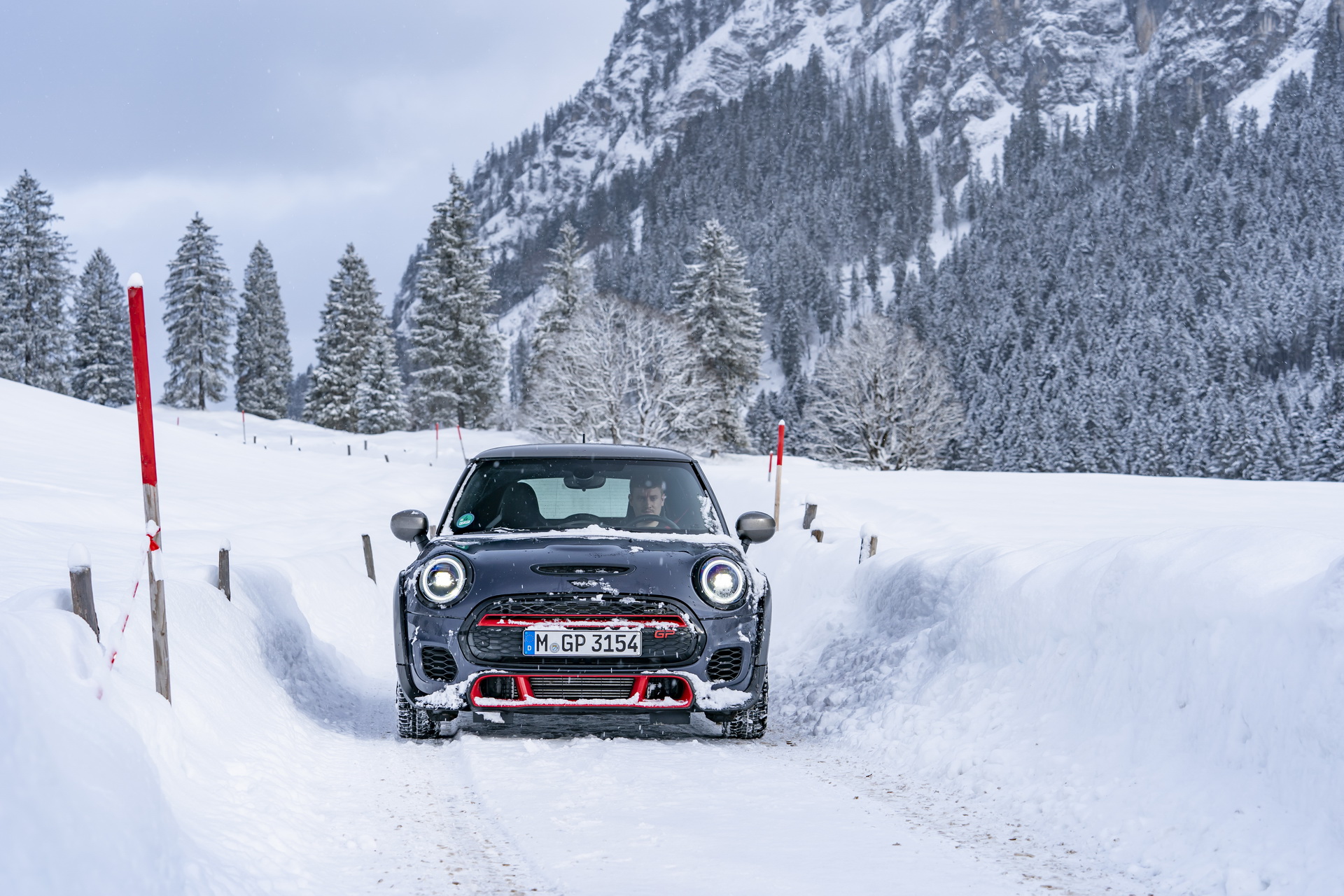 Too Hot For Winter? MINI Launches New Winter Tire/Wheel Pack For The JCW GP