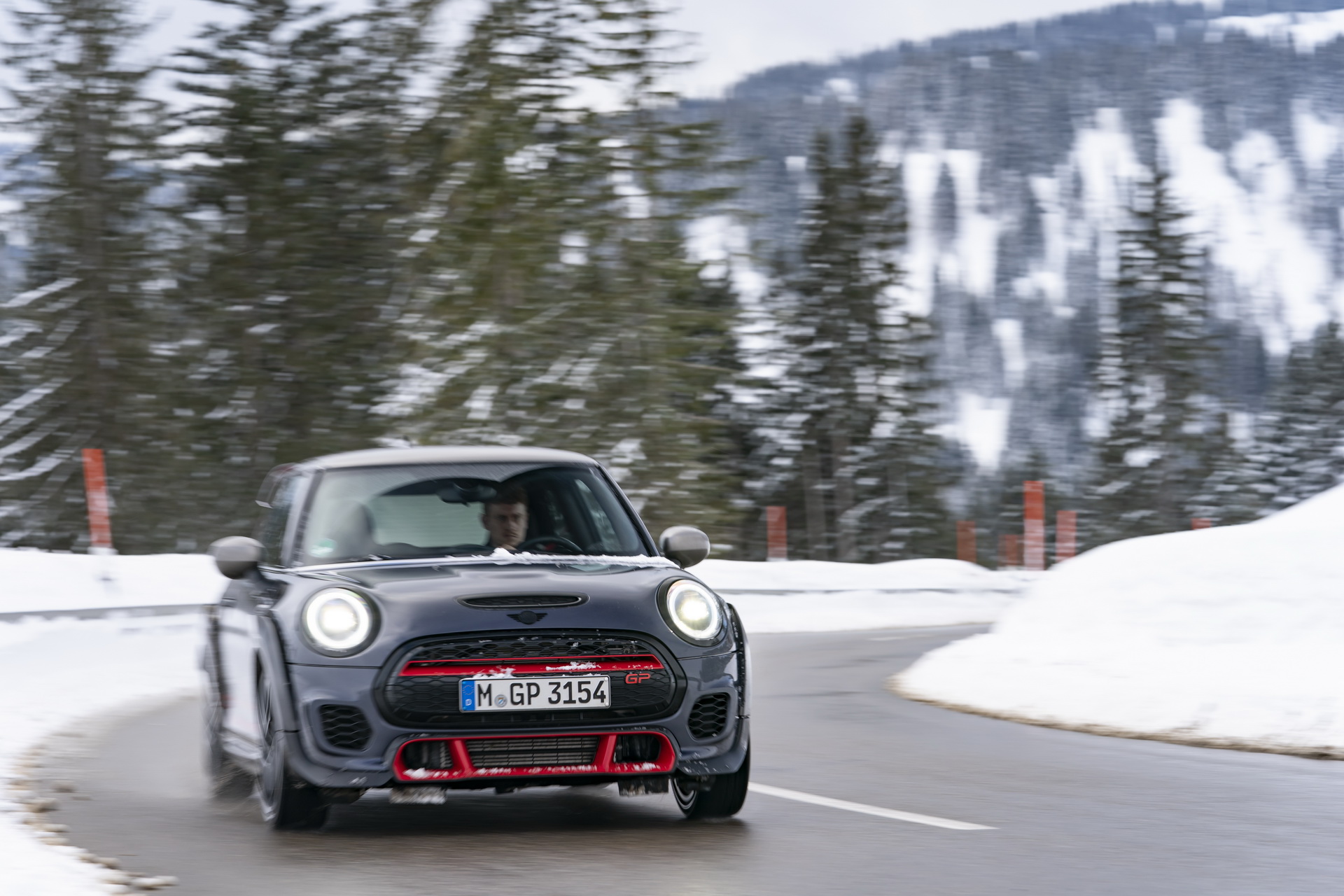 Too Hot For Winter? MINI Launches New Winter Tire/Wheel Pack For The JCW GP