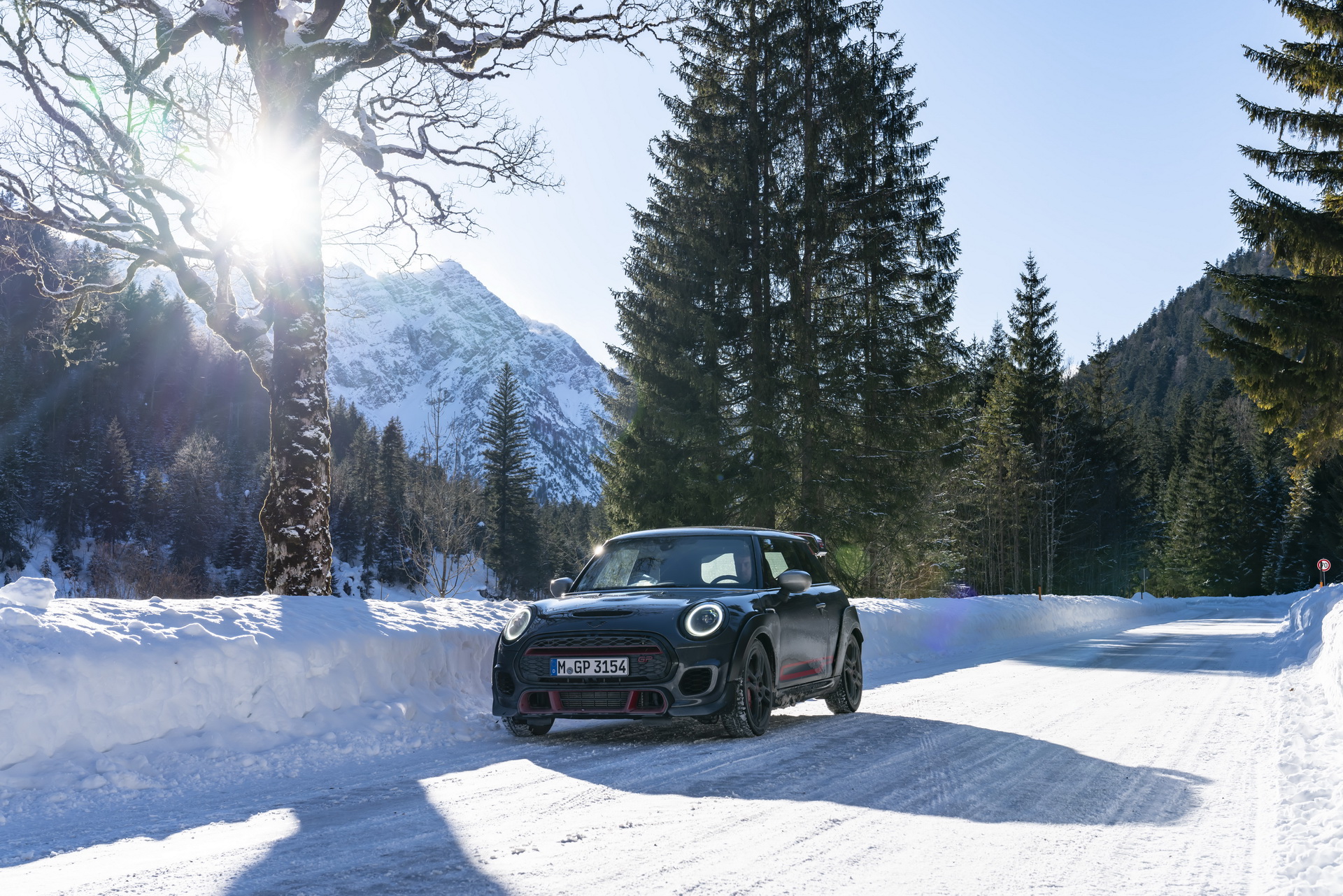 Too Hot For Winter? MINI Launches New Winter Tire/Wheel Pack For The JCW GP