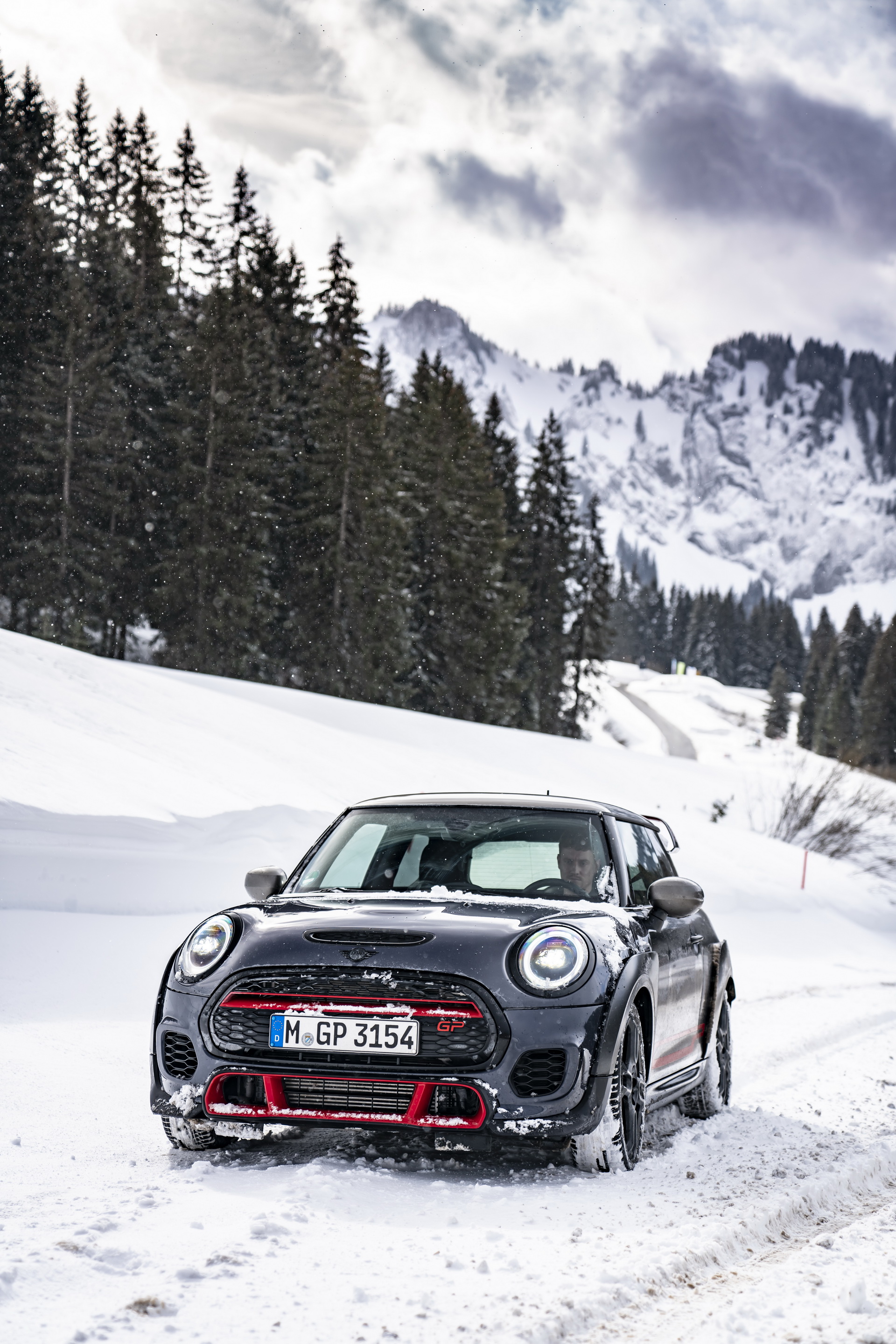 Too Hot For Winter? MINI Launches New Winter Tire/Wheel Pack For The JCW GP