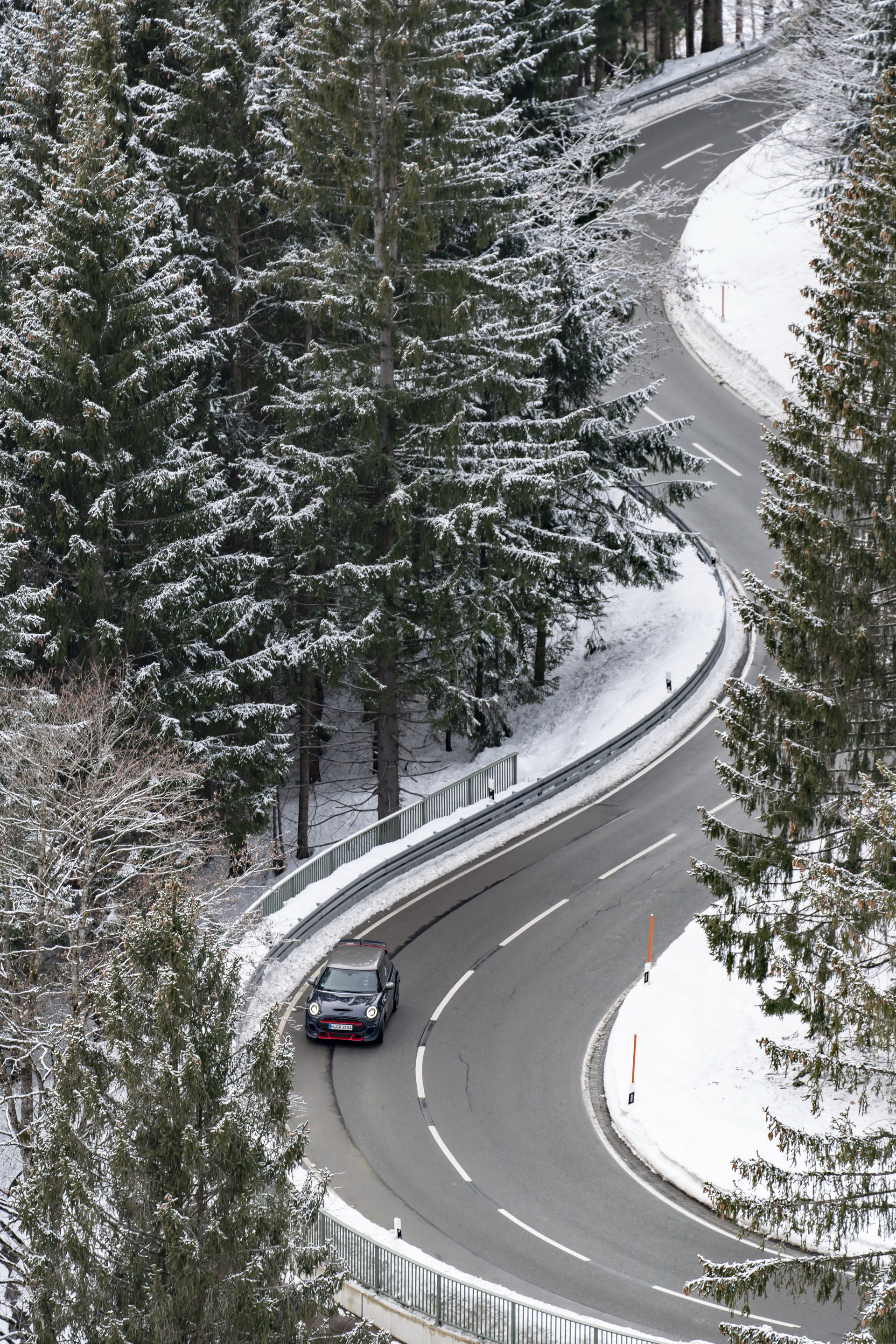 Too Hot For Winter? MINI Launches New Winter Tire/Wheel Pack For The JCW GP