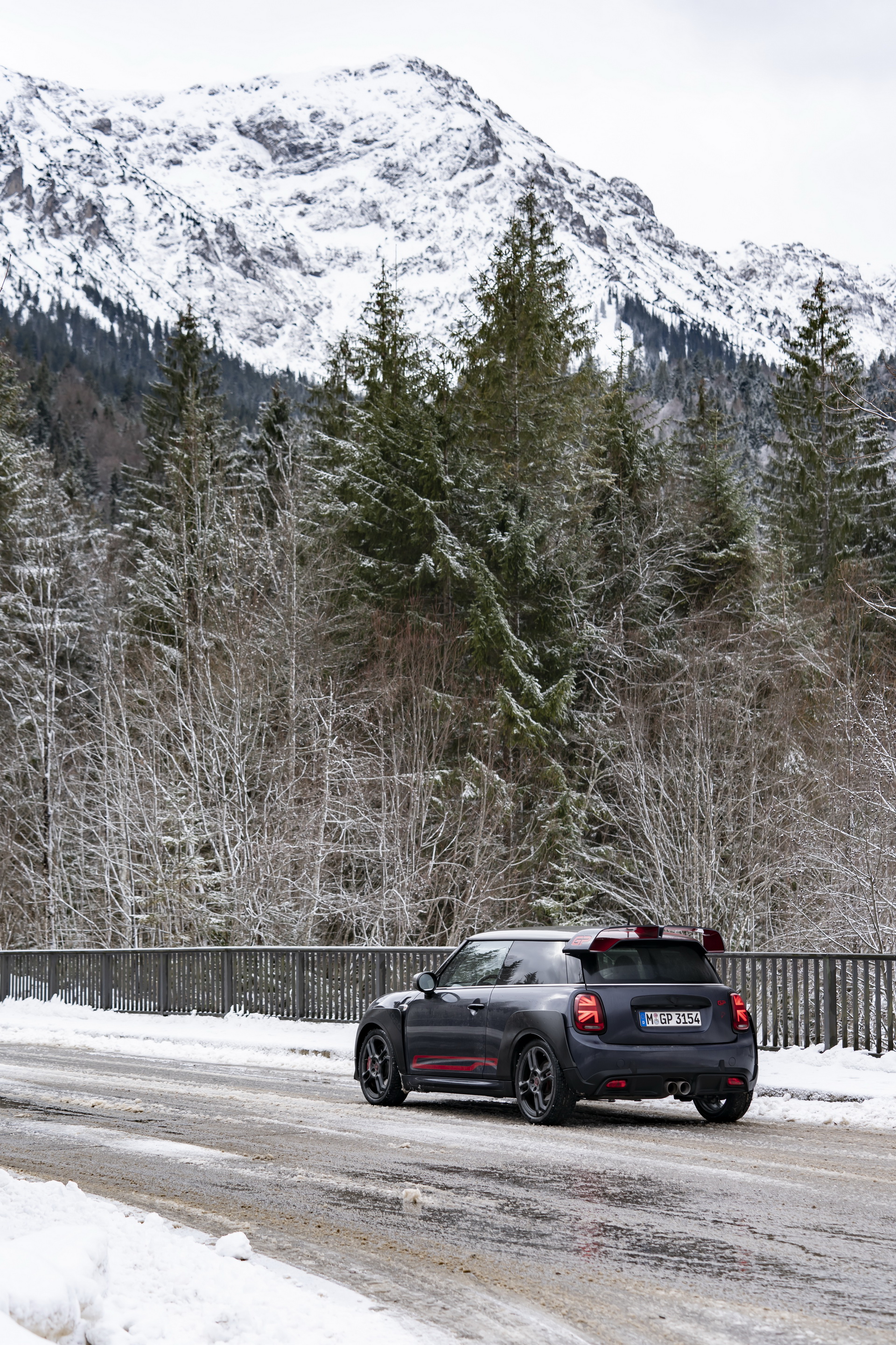 Too Hot For Winter? MINI Launches New Winter Tire/Wheel Pack For The JCW GP
