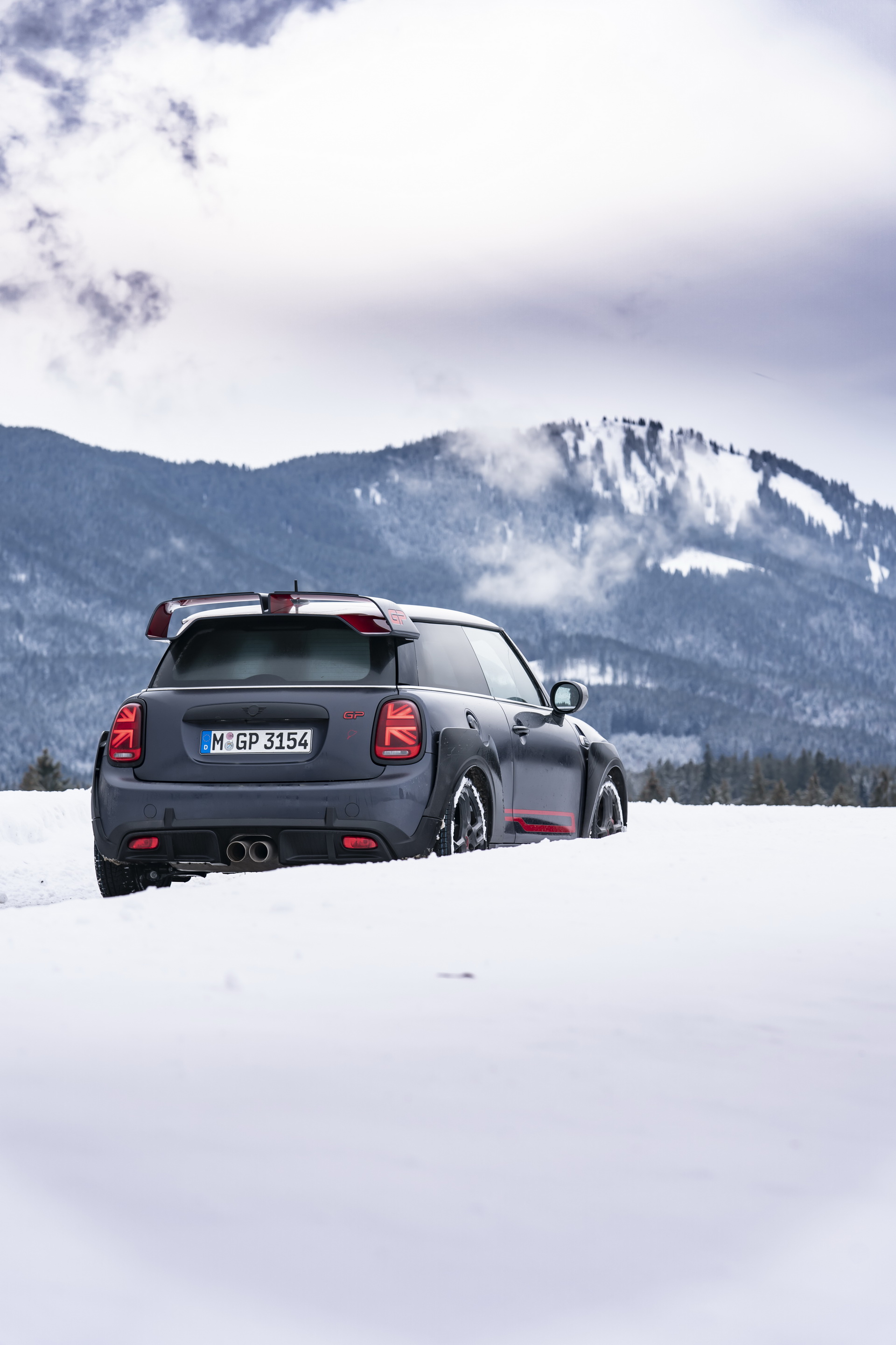 Too Hot For Winter? MINI Launches New Winter Tire/Wheel Pack For The JCW GP