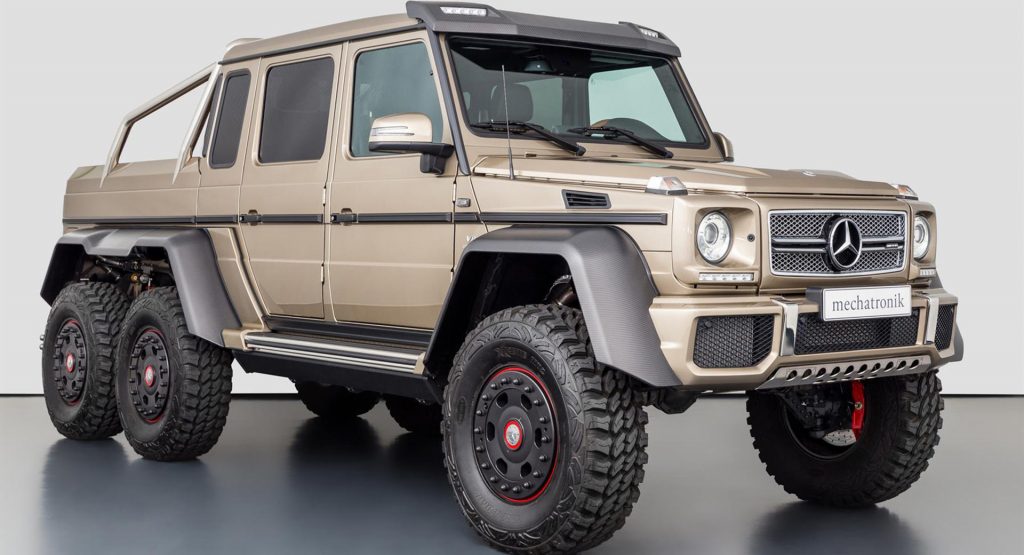  Mercedes-Benz G63 AMG 6×6 With Just 143 Miles Is A $1 Million Off-Roading Beast