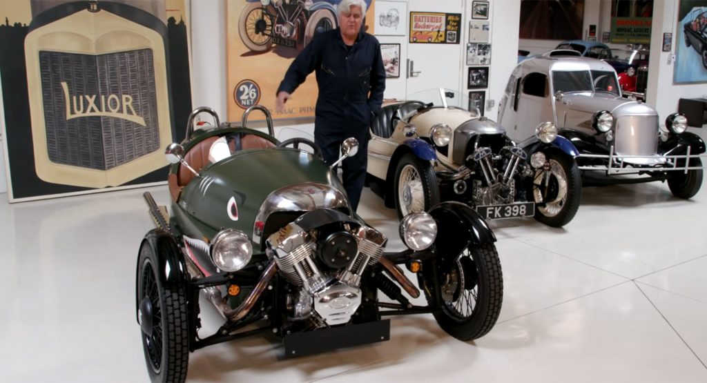  Jay Leno Explains Why He Loves His 2014 Morgan 3 Wheeler