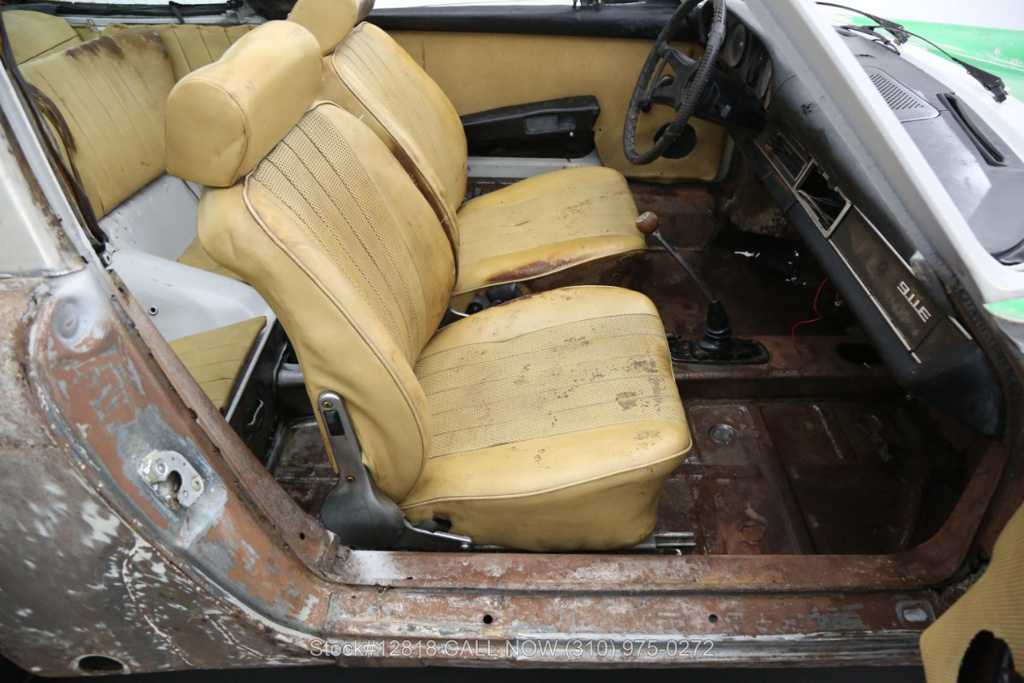 This 1971 Porsche 911 E Targa Rust Bucket Will Still Cost You $40k