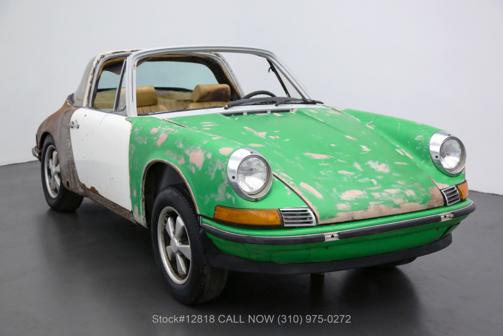 This 1971 Porsche 911 E Targa Rust Bucket Will Still Cost You $40k