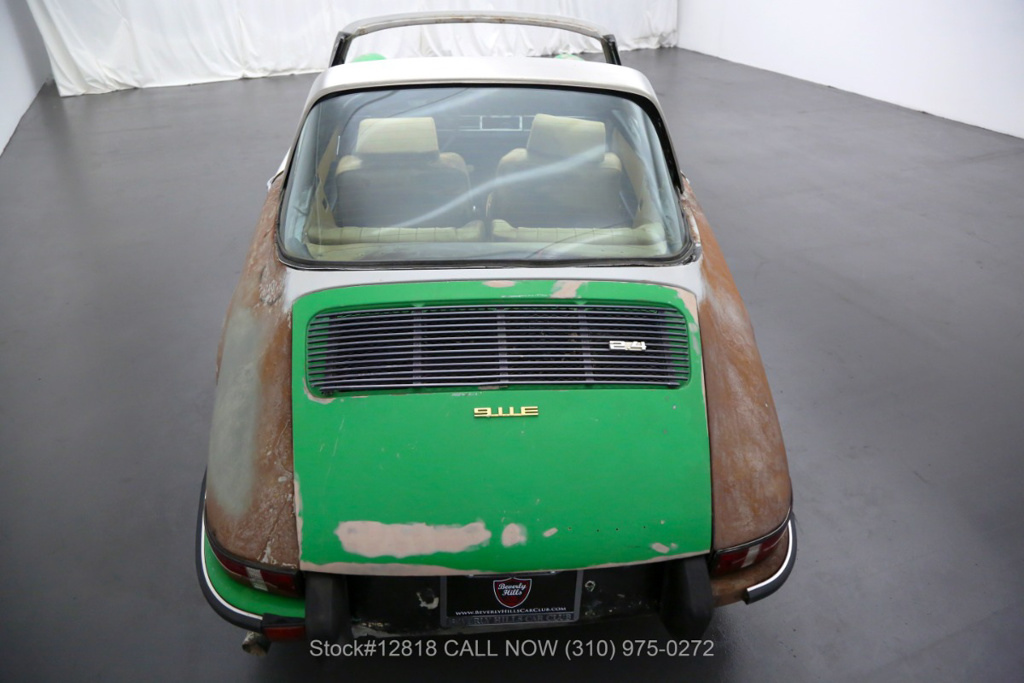 This 1971 Porsche 911 E Targa Rust Bucket Will Still Cost You $40k