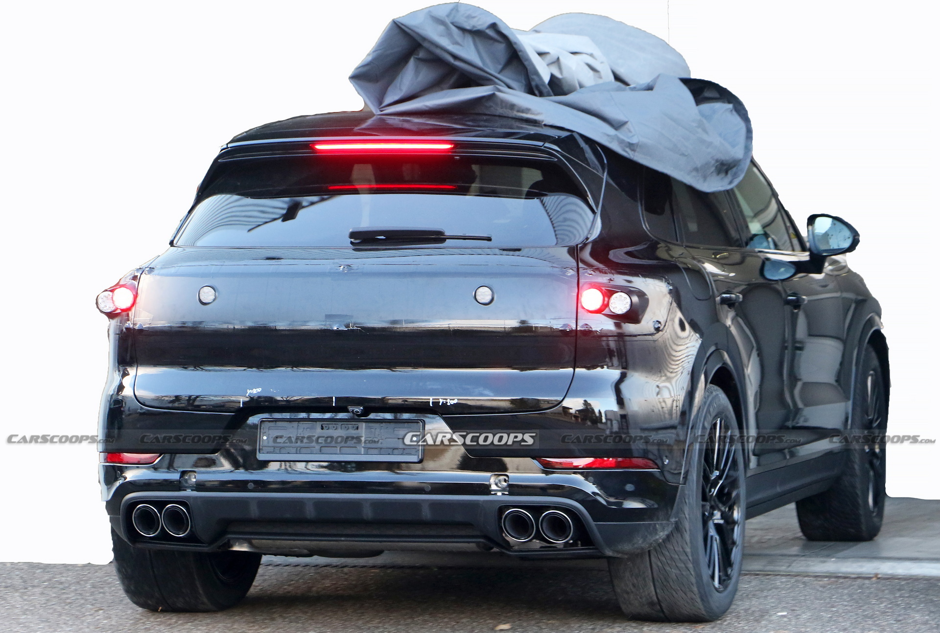 Porsche Cayenne Facelift Spied Testing With New Front And Rear Design