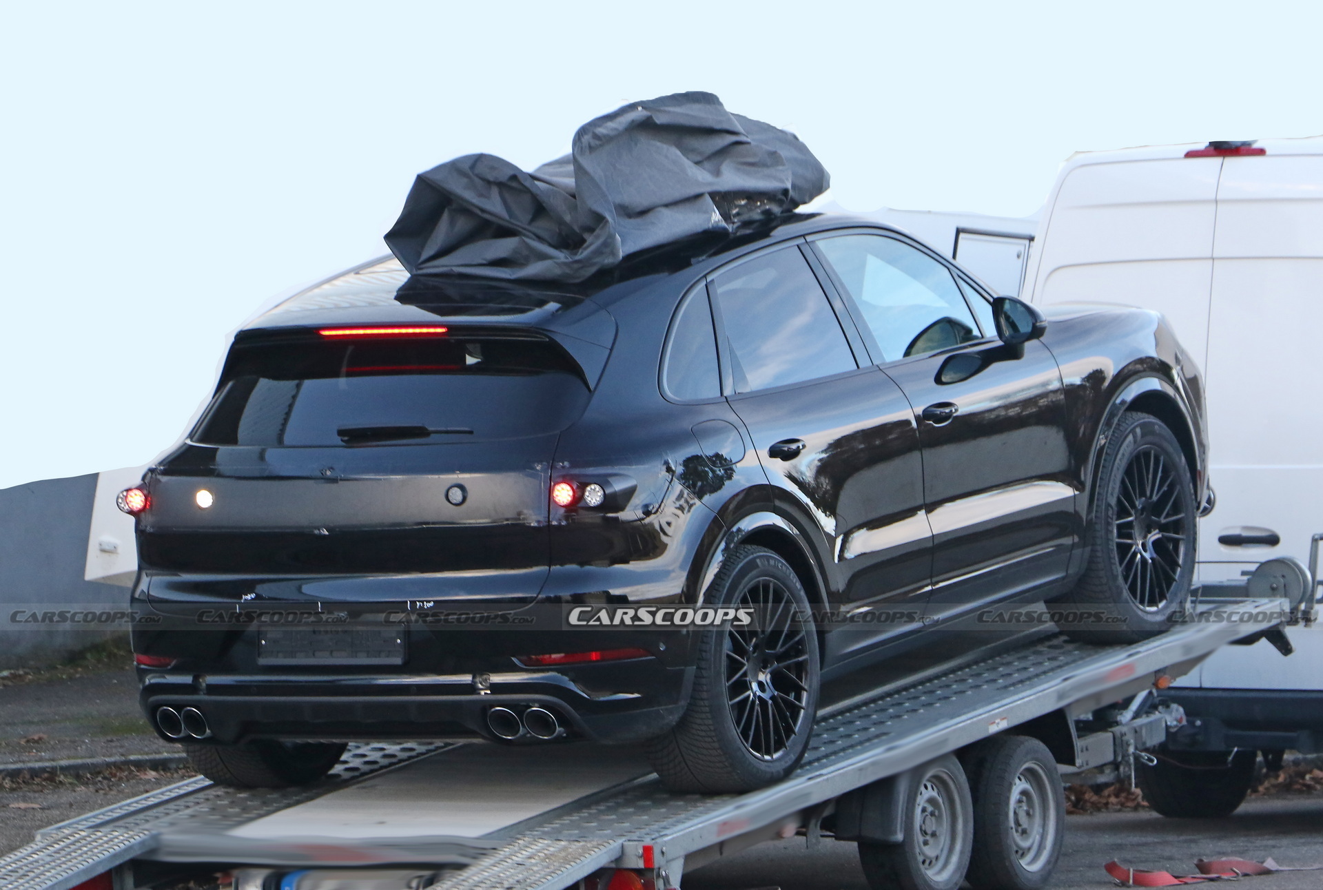 Porsche Cayenne Facelift Spied Testing With New Front And Rear Design