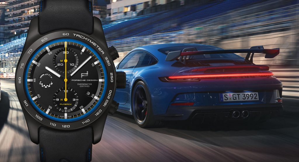  Porsche Design’s New $8,500 Chronograph Perfectly Matches The New 911 GT3
