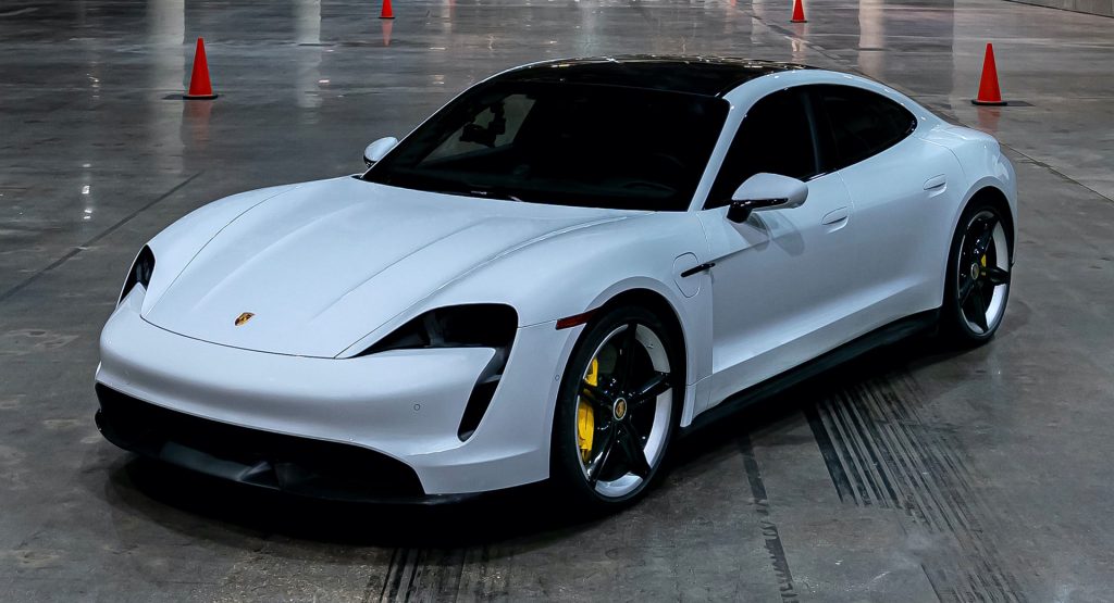 Porsche Taycan Turbo S Sets Record For Being The Fastest Vehicle Indoors
